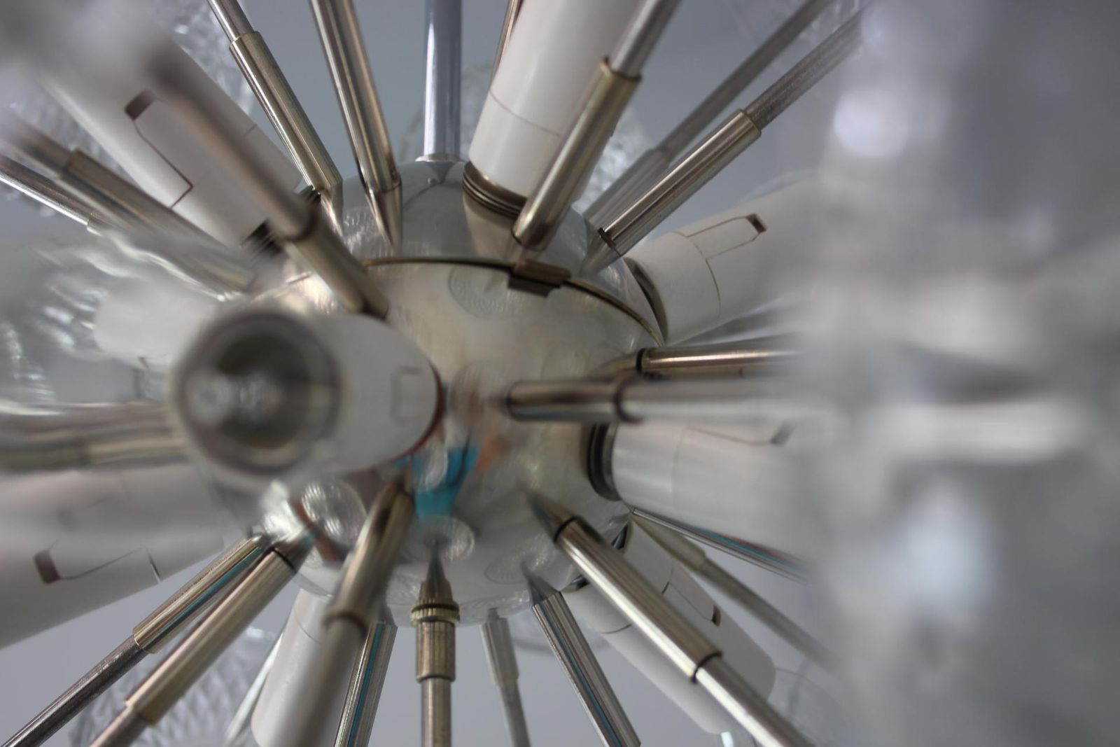 Mid Century Modern Dandelion Sputnik Chandelier, By Kamenicky Senov, 1960s photo buy