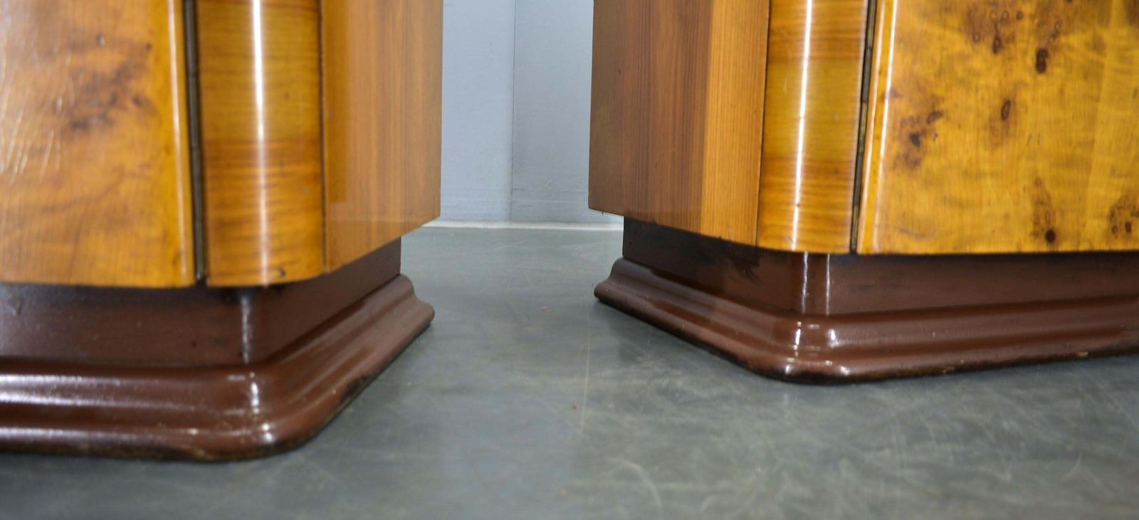 1942s Set Of Bedside Tables By Jindrich Halabala, Czechoslovakia photo Furniture