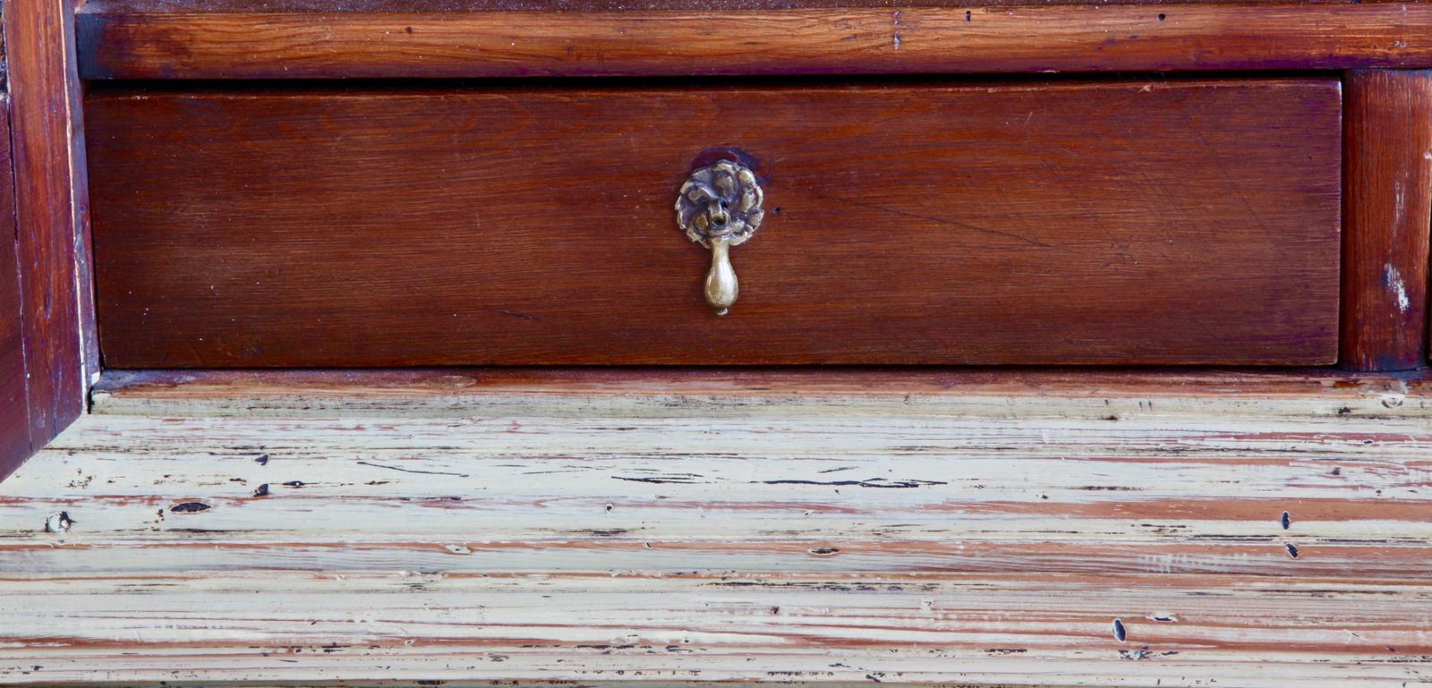 Furniture 18th Century Gustavian Yellow Swedish Display Cabinet From La Maison London photo