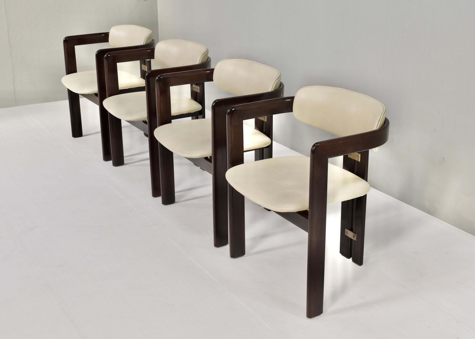 Pamplona Chairs By Augusto Savini For Pozzi   Italy, 1965, Set Of 4 photo for sale