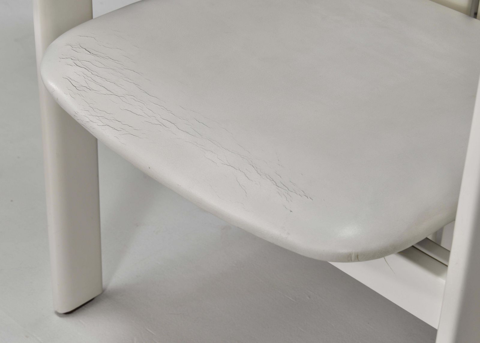 photo furniture Set Of 8 Pamplona Chairs In Leather By Augusto Savini For Pozzi   Italy, 1965