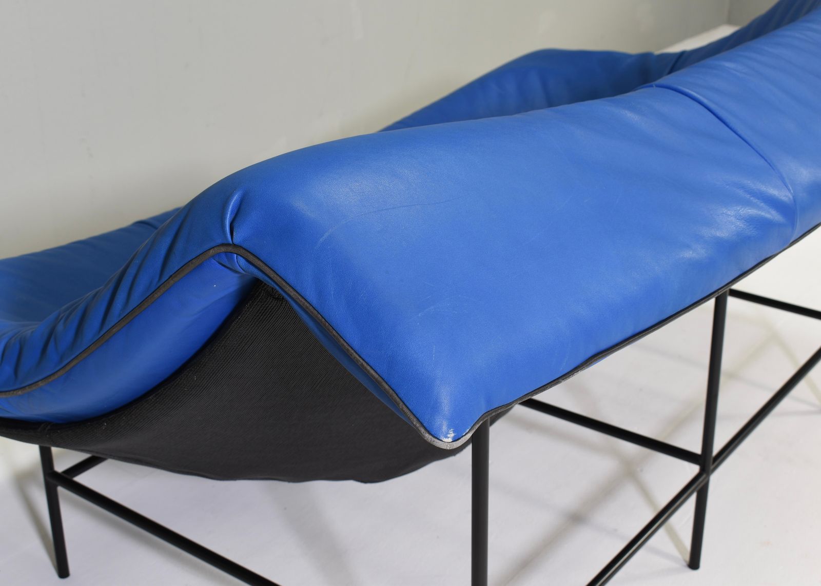 photo buy Butterfly Sofa In Leather By Gerard Van Den Berg For Montis, Netherlands, 1980's