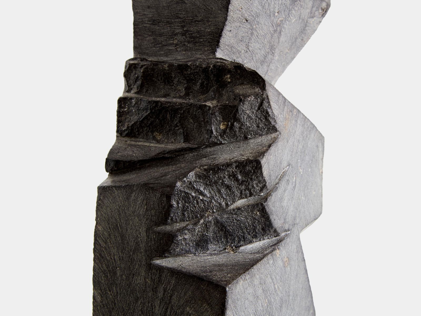 Sébastien Touret Brutalist Stone Totem Sculpture Circa 2010 photo buy