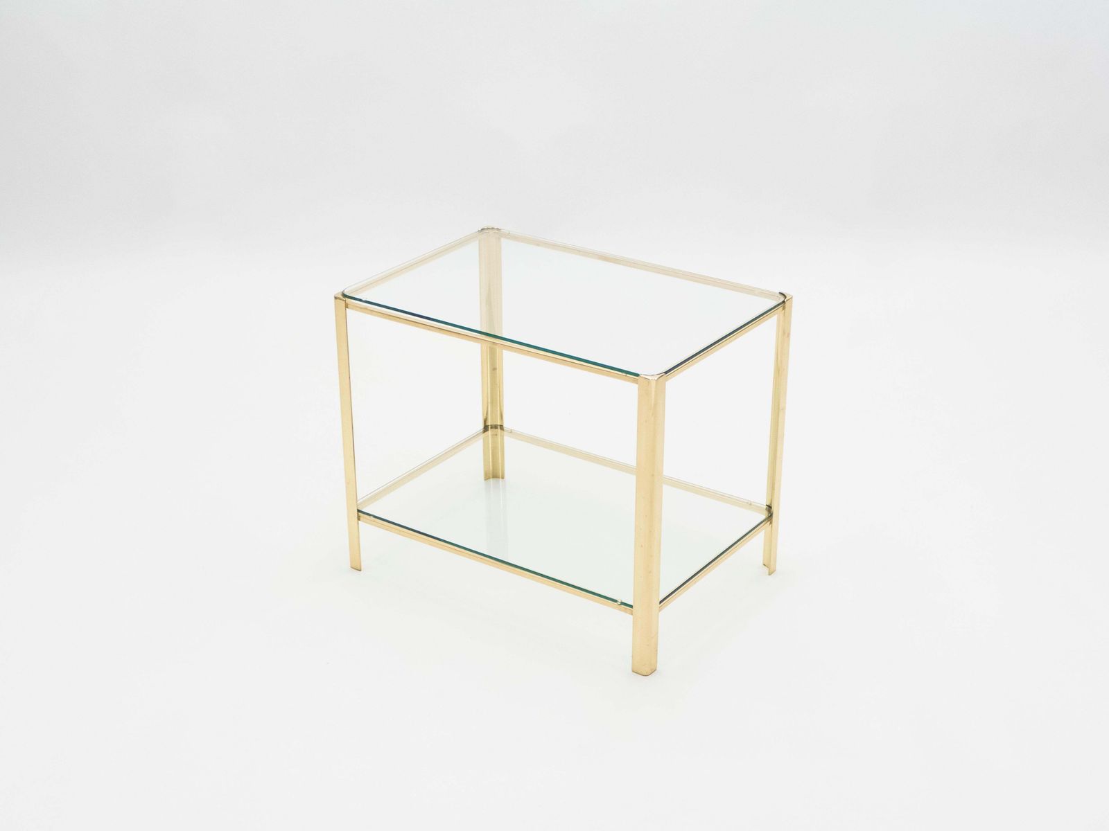 Table d'appoint en bronze, par Jacques Quinet pour Broncz, années 1960 photo vinterior