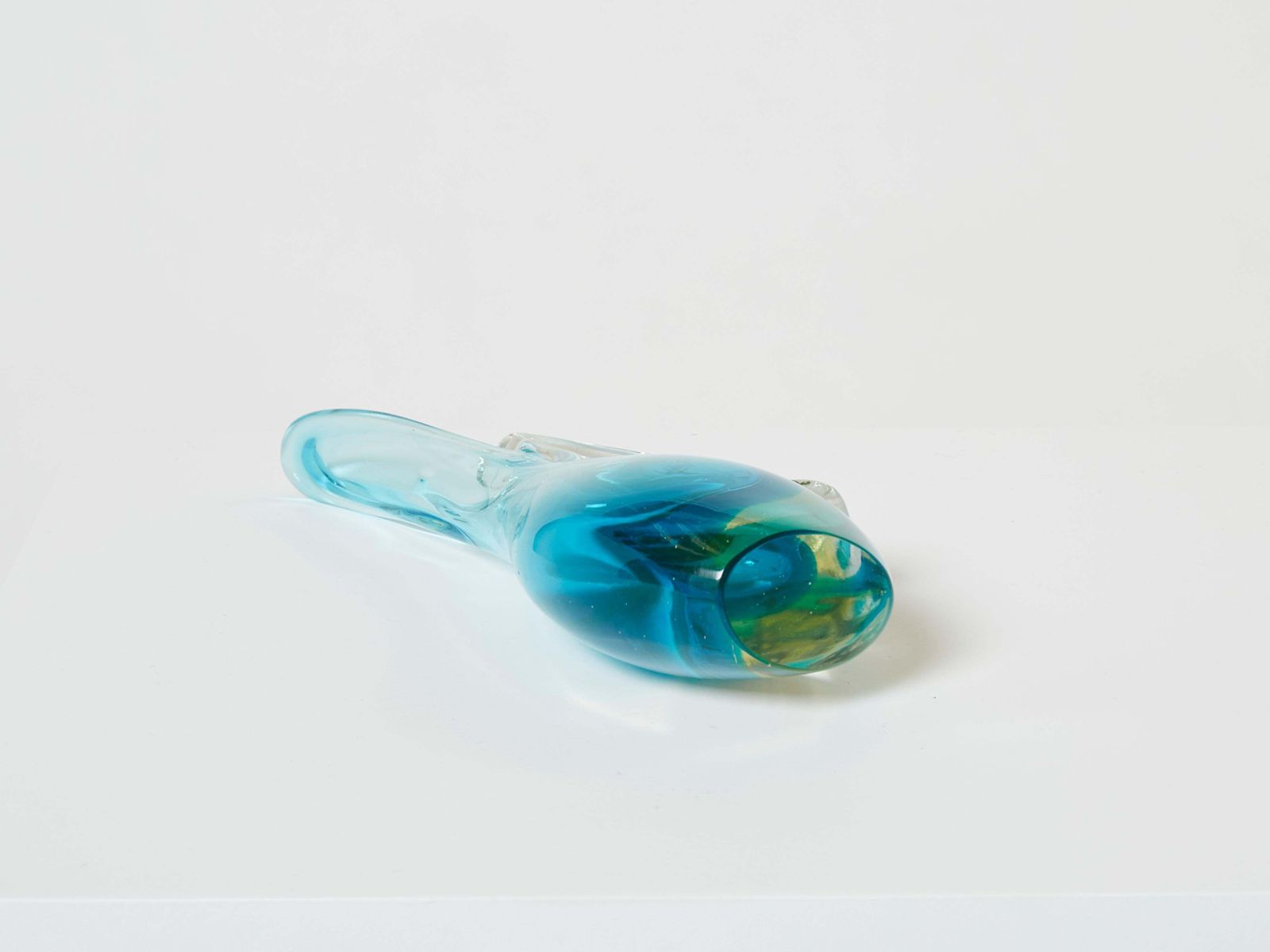photo vinterior Ensemble de deux petits vases Sommerso en verre de Murano, années 1970