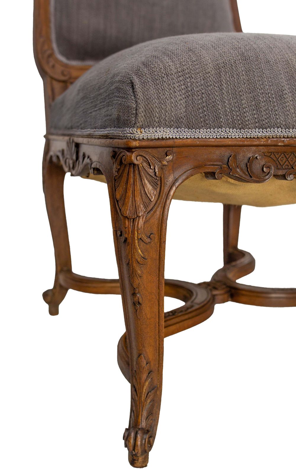 Pair Of Regency Chairs Or Fauteuils To Be Re Upholstered Midcentury photo 1490.0