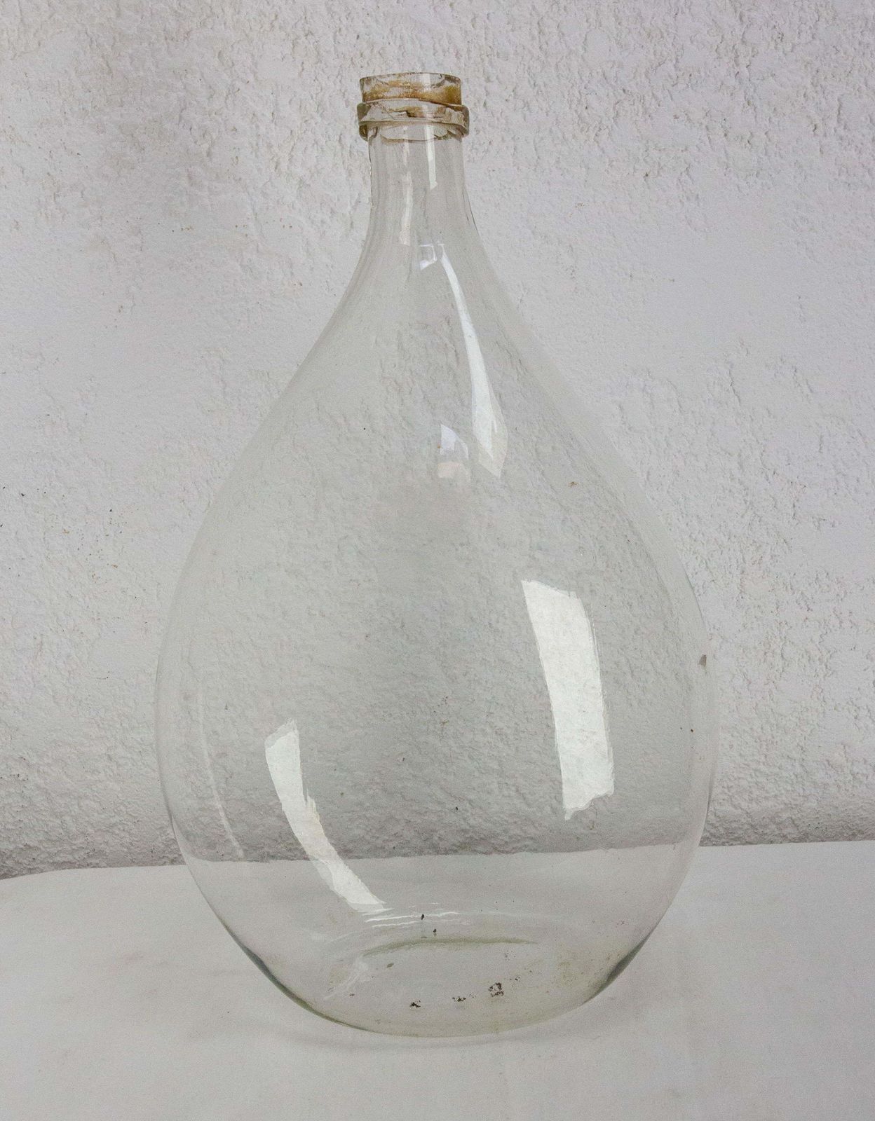 Antique Glass Bottle Demijohns Lady Jeanne Or Carboys Oval Shape Circa 1900 photo vinterior