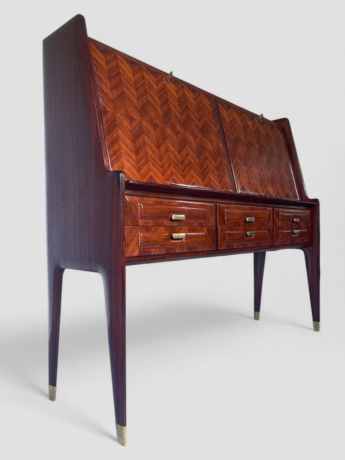 photo buy Italian Midcentury Sideboard Or Cabinet Bar Designed By Vittorio Dassi, 1950s