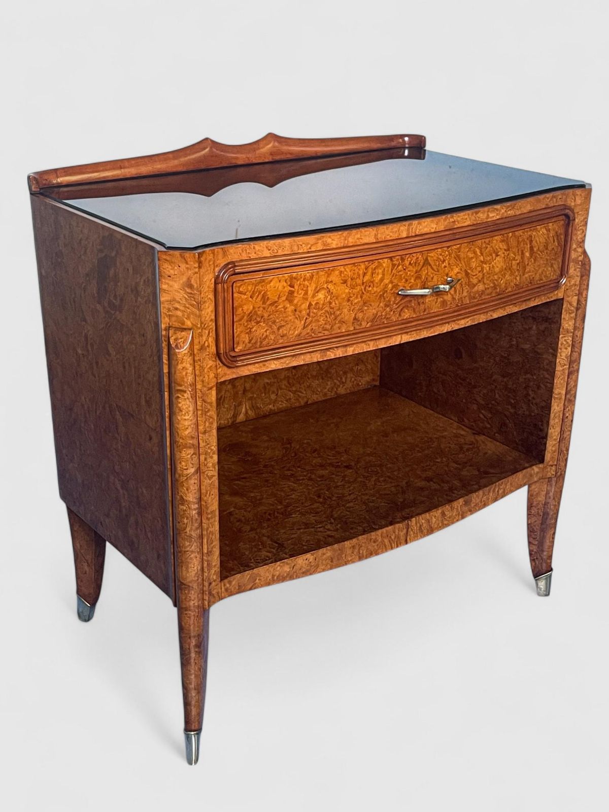 2773.0 Italian Mid Century Night Stands, Set Of 2, Attributed To Paolo Buffa, 1950s photo