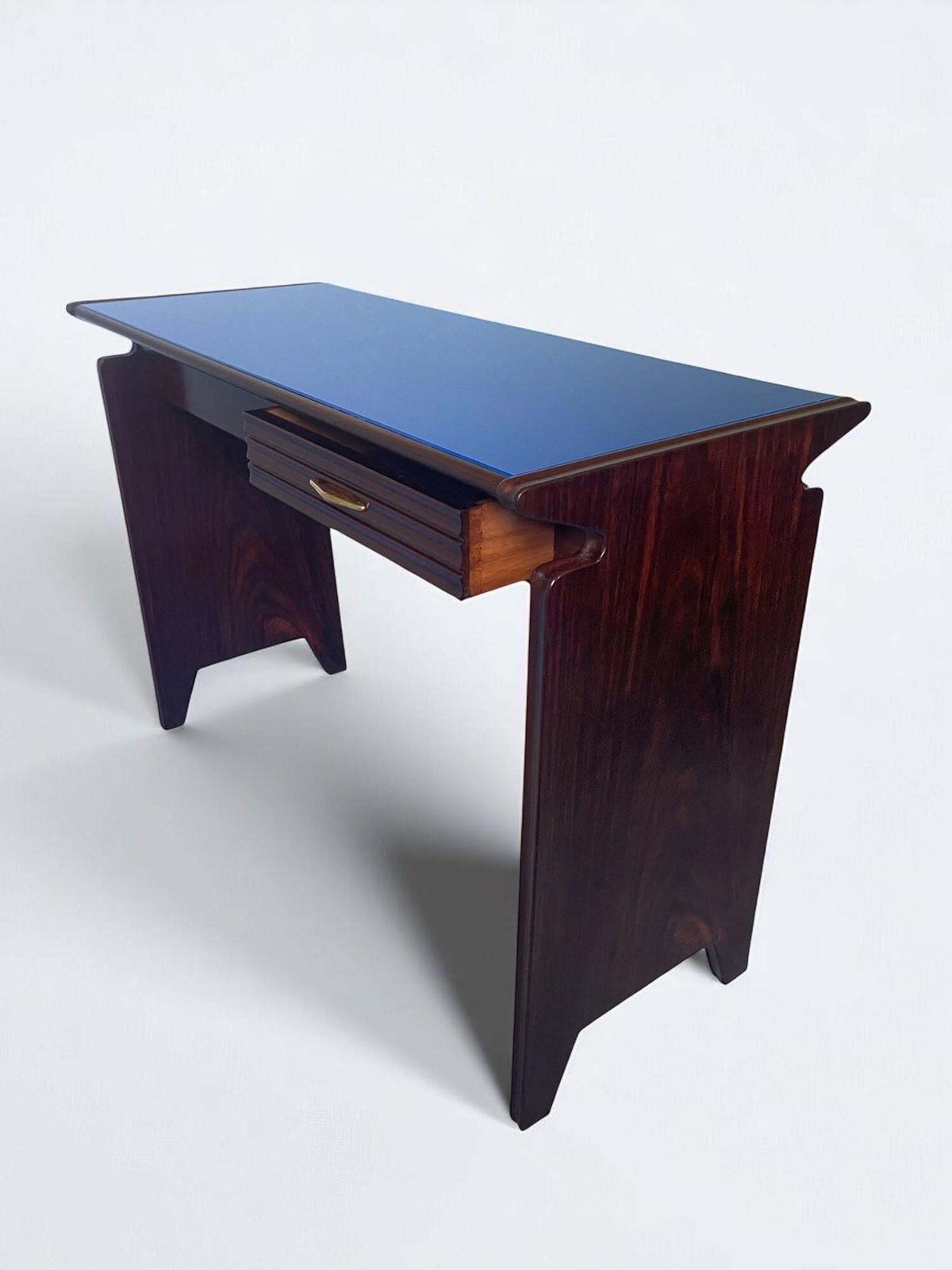 Italian Mid Century Table Desk Attributed To Osvaldo Borsani, 1950s photo vinterior