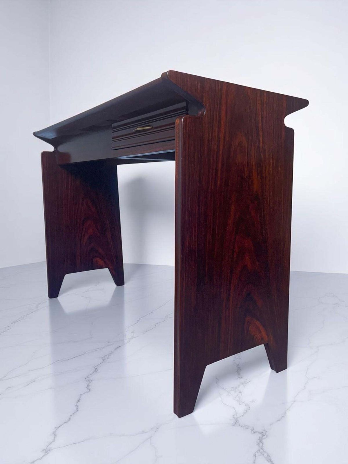 Italian Mid Century Table Desk Attributed To Osvaldo Borsani, 1950s photo buy