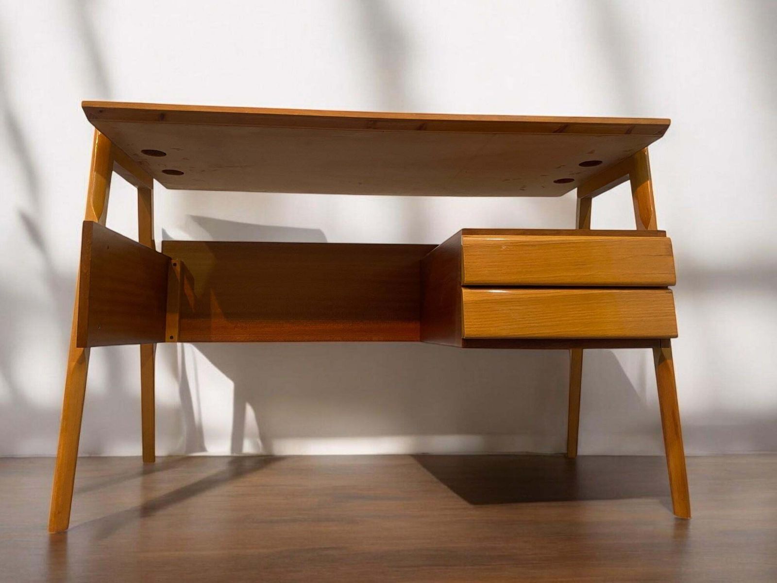 Italian Mid Century Table Desk And Chair Designed By Vittorio Dassi In 1950s photo Furniture