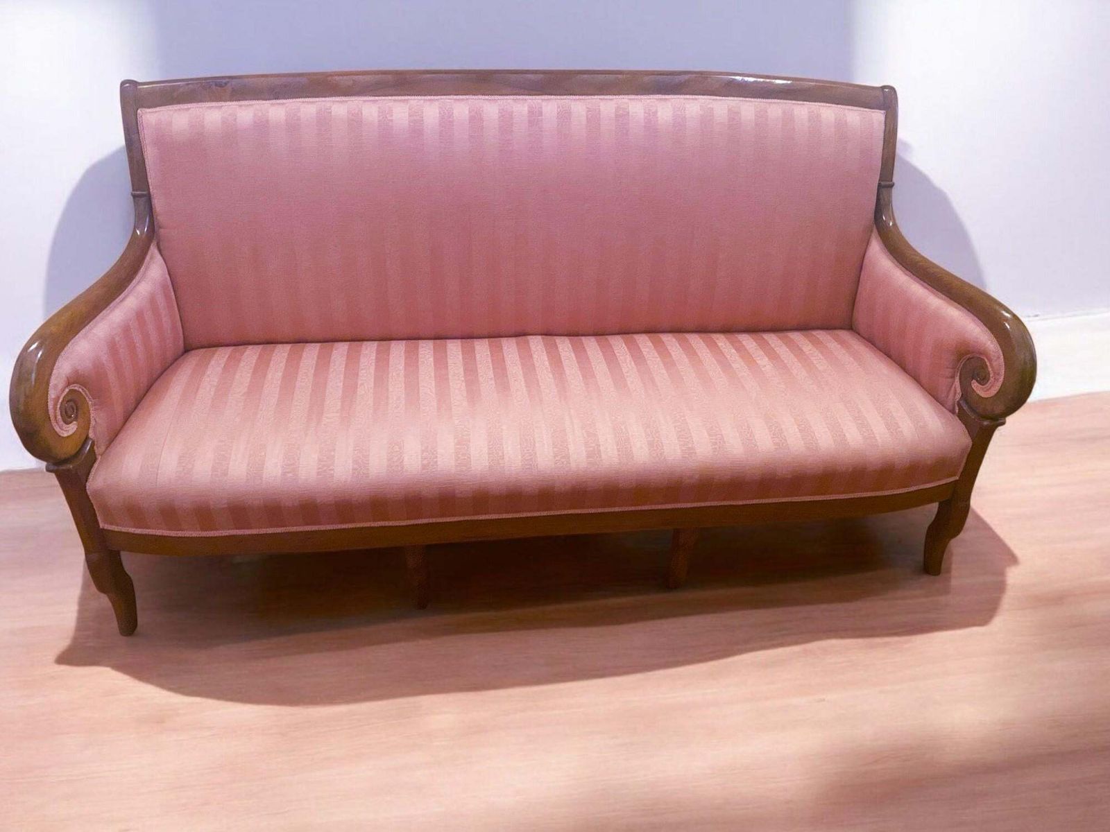 Antico Divano In Noce Epoca Restaurazione, Francia 1830 photo furniture