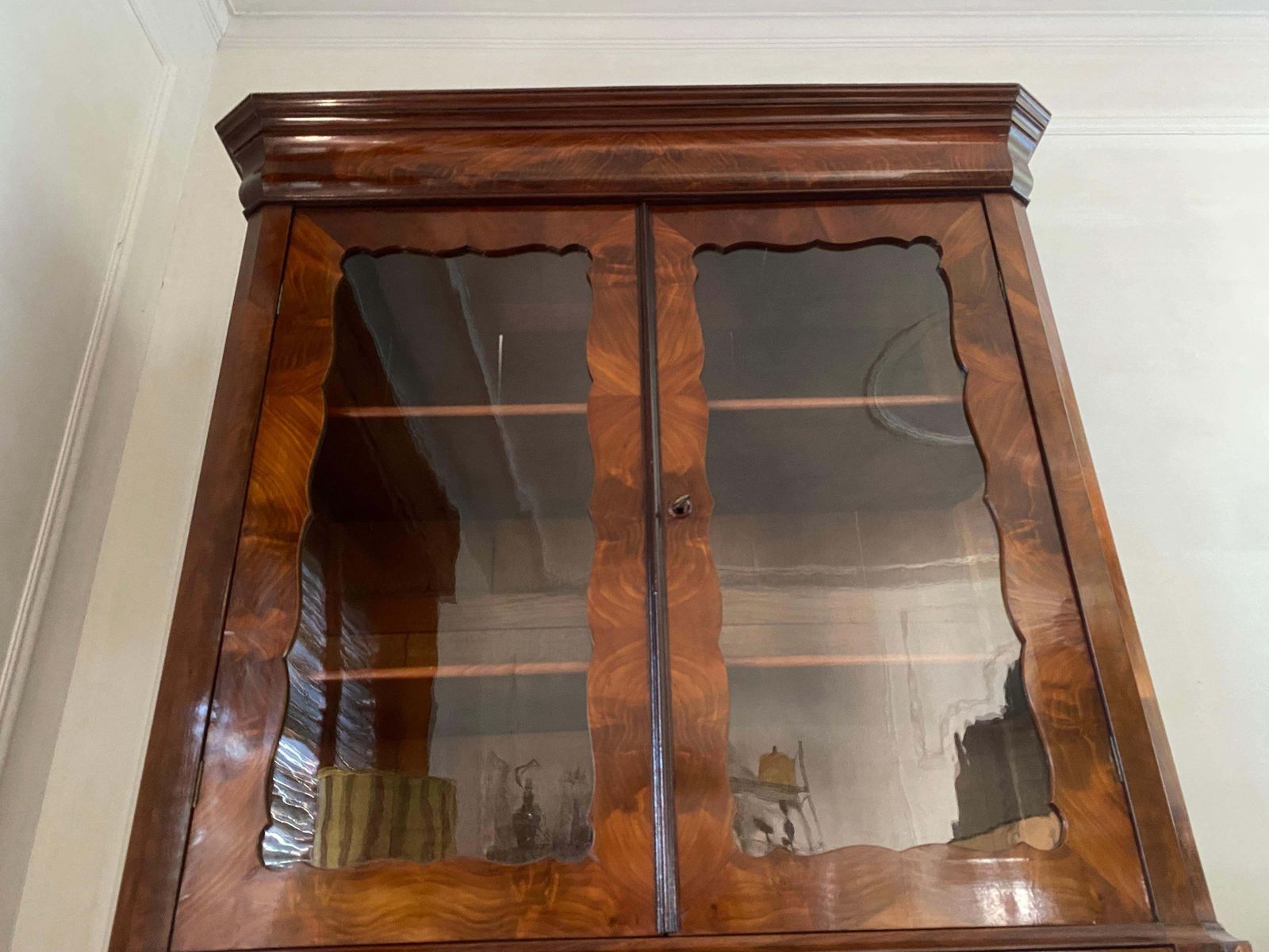 photo for sale Antica Credenza Vetrina Biblioteca Francese Epoca Luigi Filippo 1860