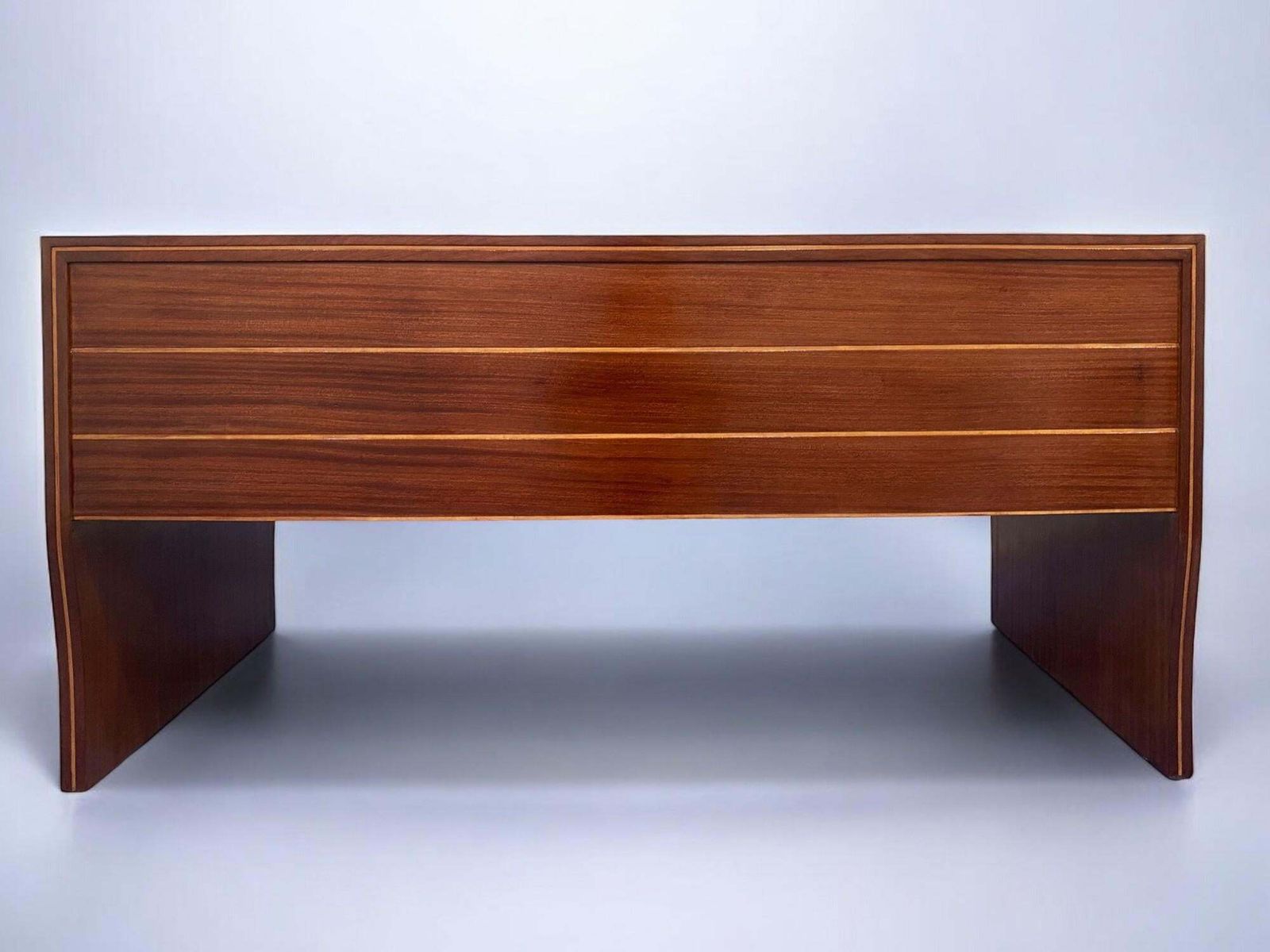 7366.0 Italian Mid Century Executive Table Desk  Designed By Osvaldo Borsani, 1940 photo