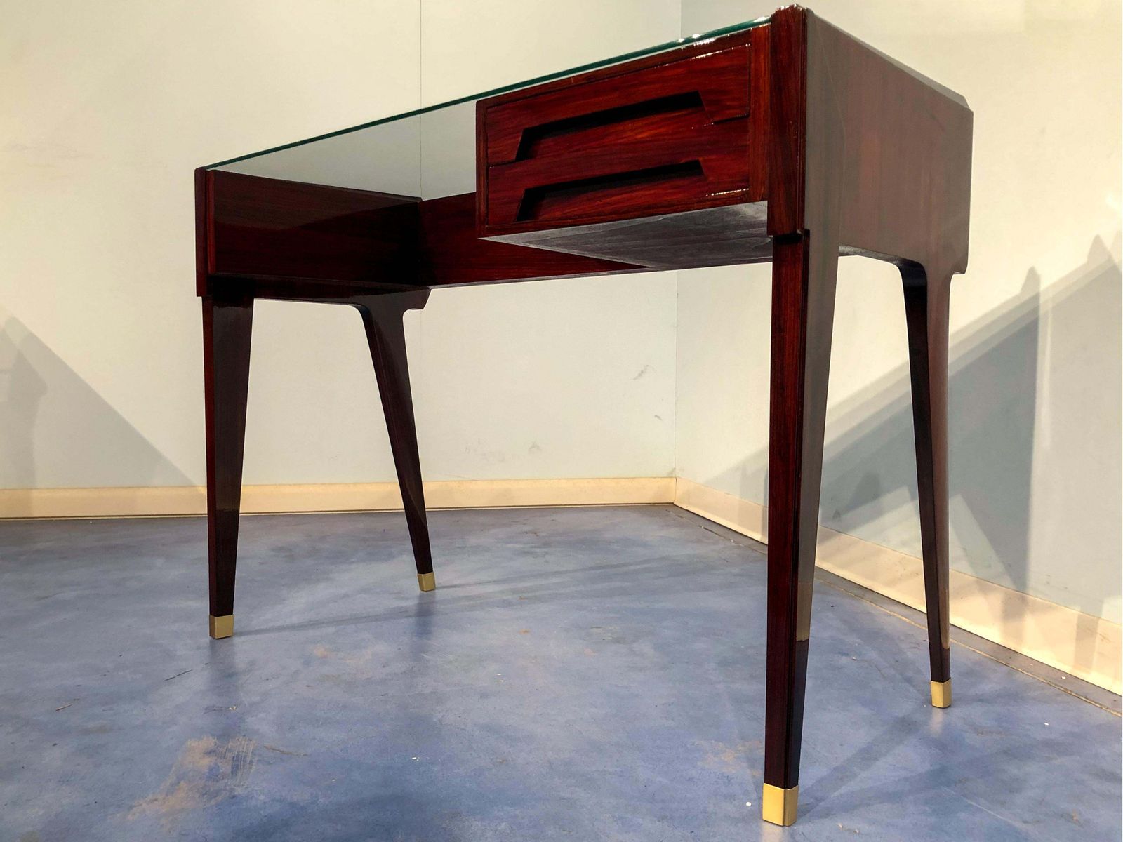 photo furniture Italian Mid Century Modern  Petitetable Desk Designed By Vittorio Dassi, 1950s