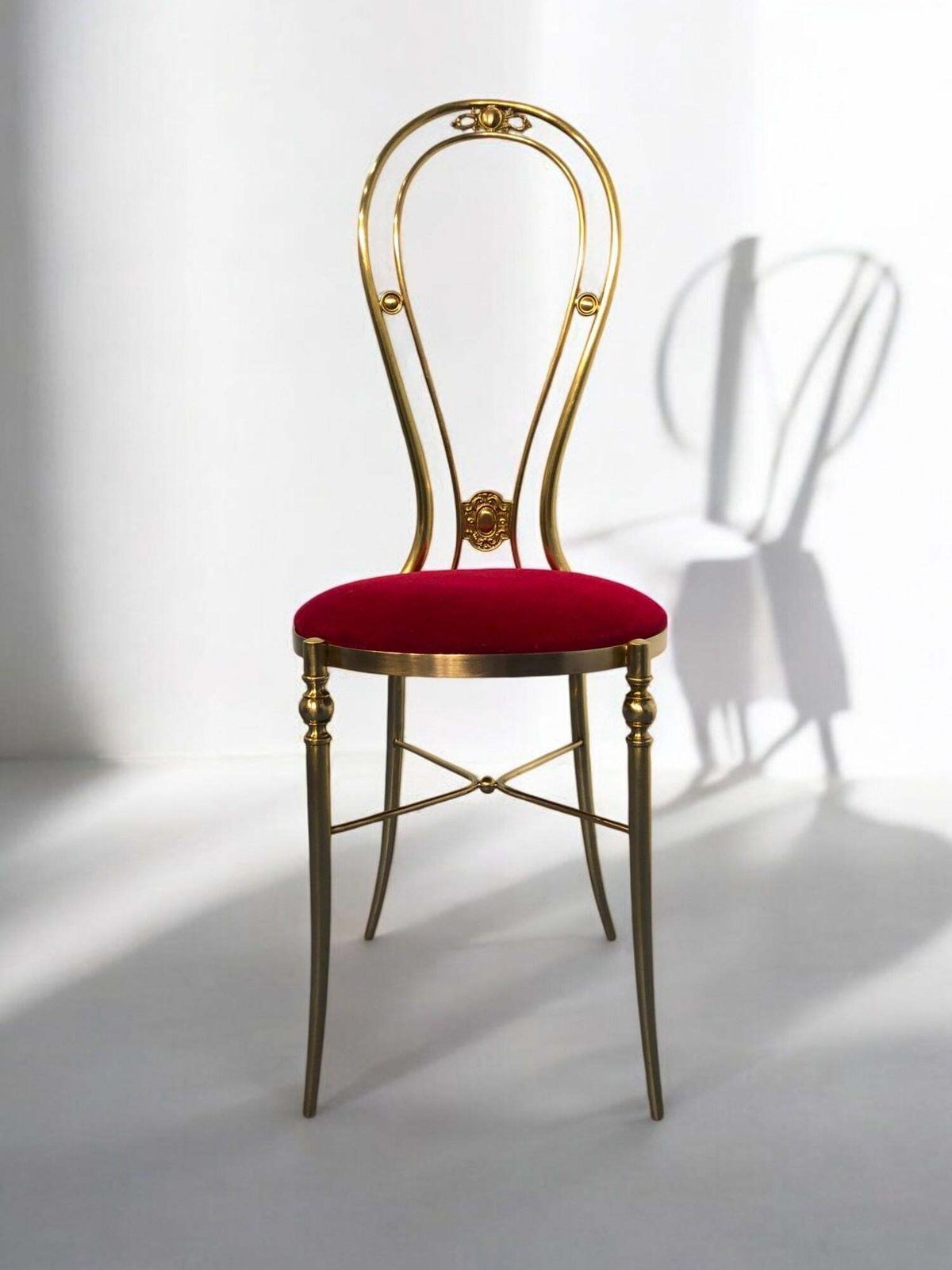 photo vintage Italian Mid Century Modern Small Desk And Chair Attributed To Paolo Buffa, 1950s