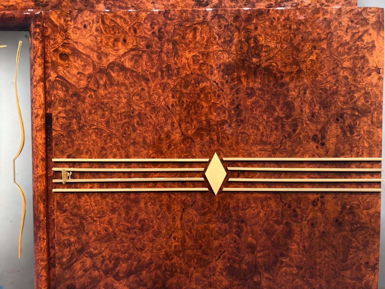 Furniture French Art Deco Thuya Sideboard, 1940s photo