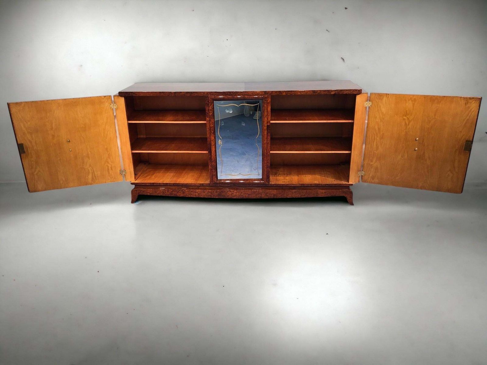 photo buy French Art Deco Thuya Sideboard, 1940s