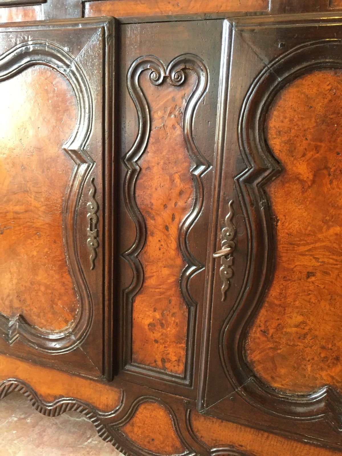 Louis XV Country French Carved Elm Sideboard, Early, 1800s photo buy