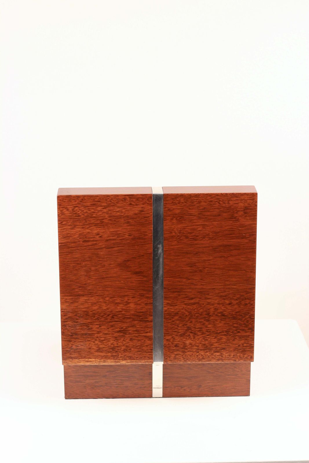 Asprey London Silver Banded Rosewood Humidor With Key And Hygrometer 2005 photo 1925.0