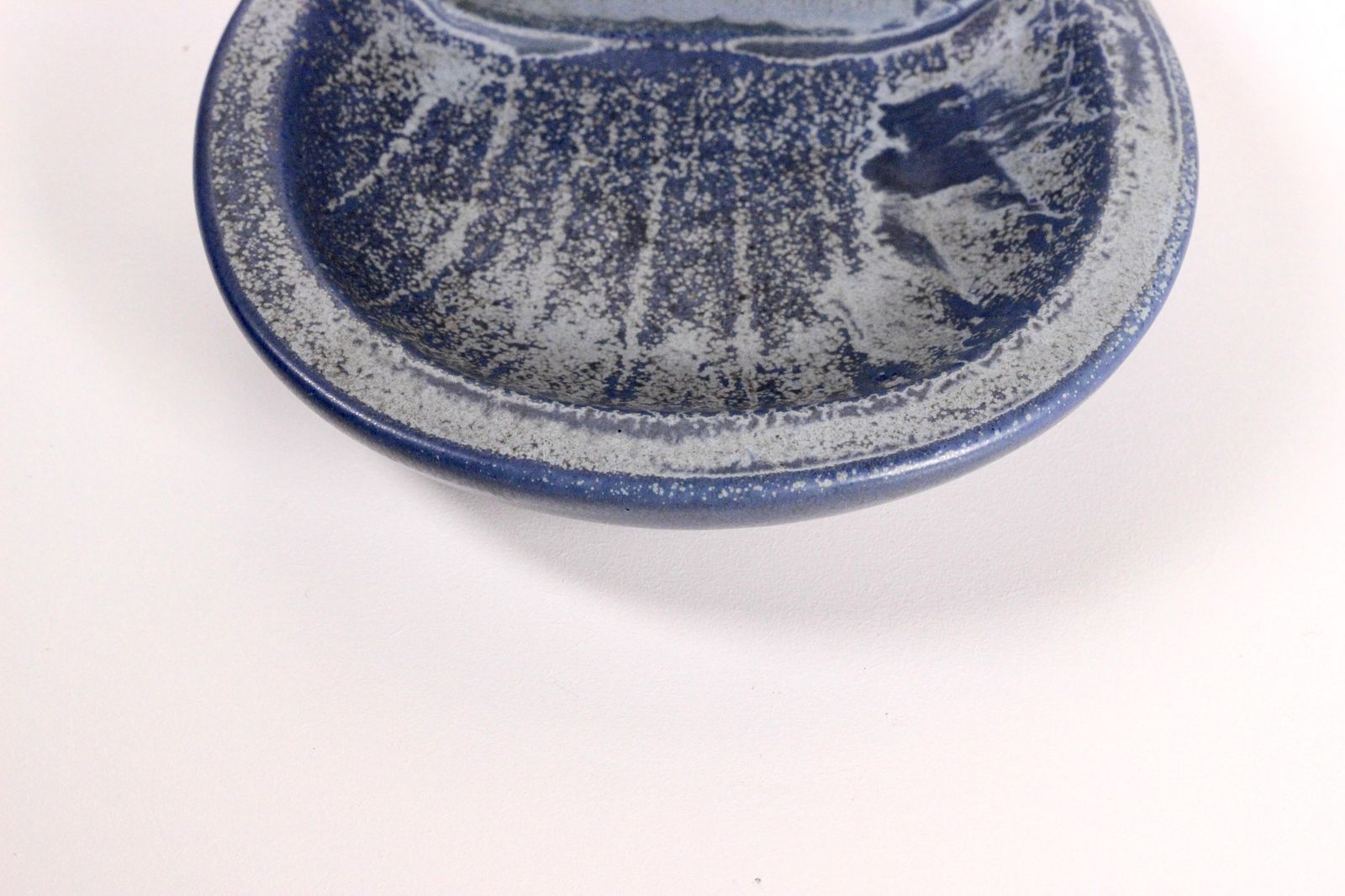 Large Rörstrand Ashtray By Gunnar Nylund, 1950s Swedish Ceramic, Organic Form photo for sale