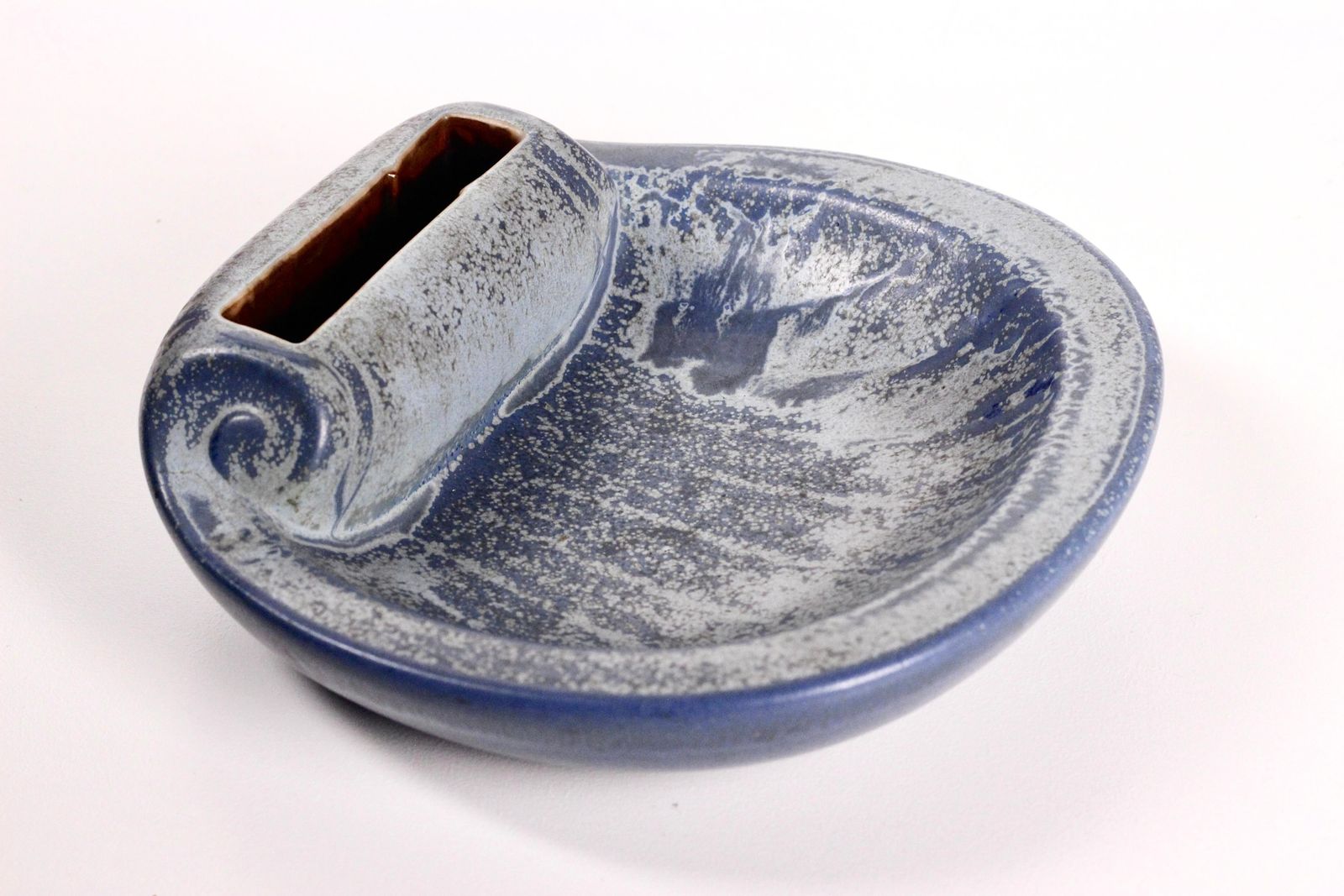 Large Rörstrand Ashtray By Gunnar Nylund, 1950s Swedish Ceramic, Organic Form photo vinterior