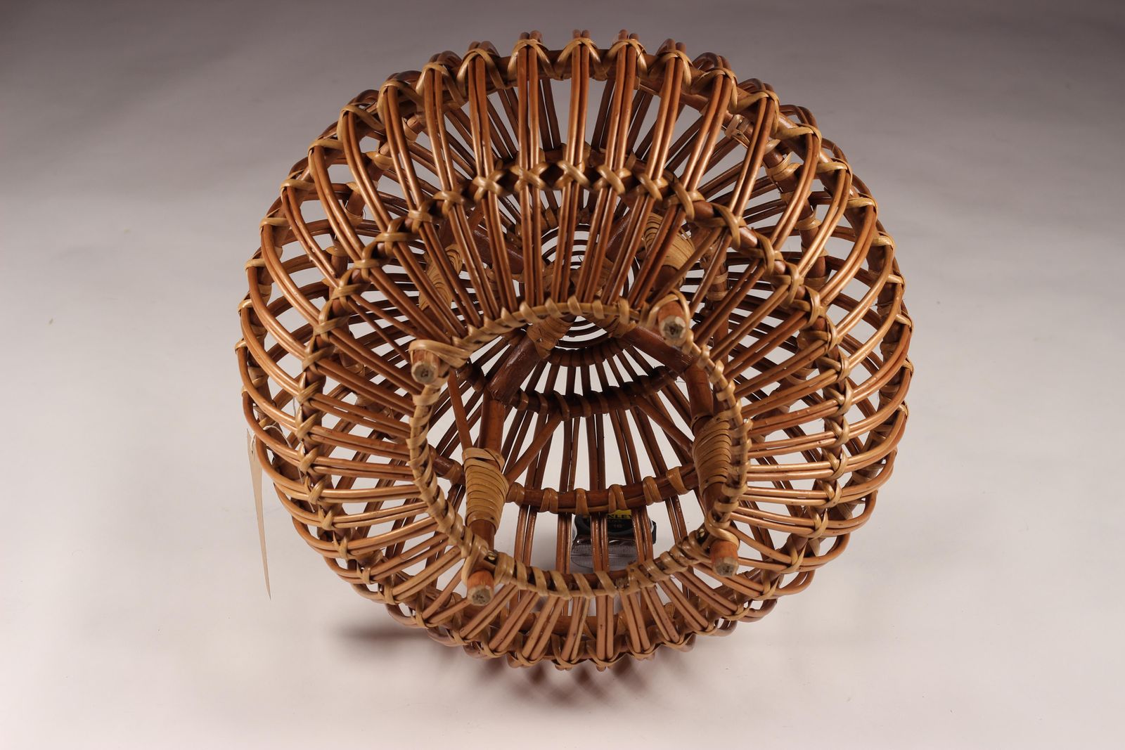 Franco Albini Wicker Ottoman, Stool Or Side Table photo buy