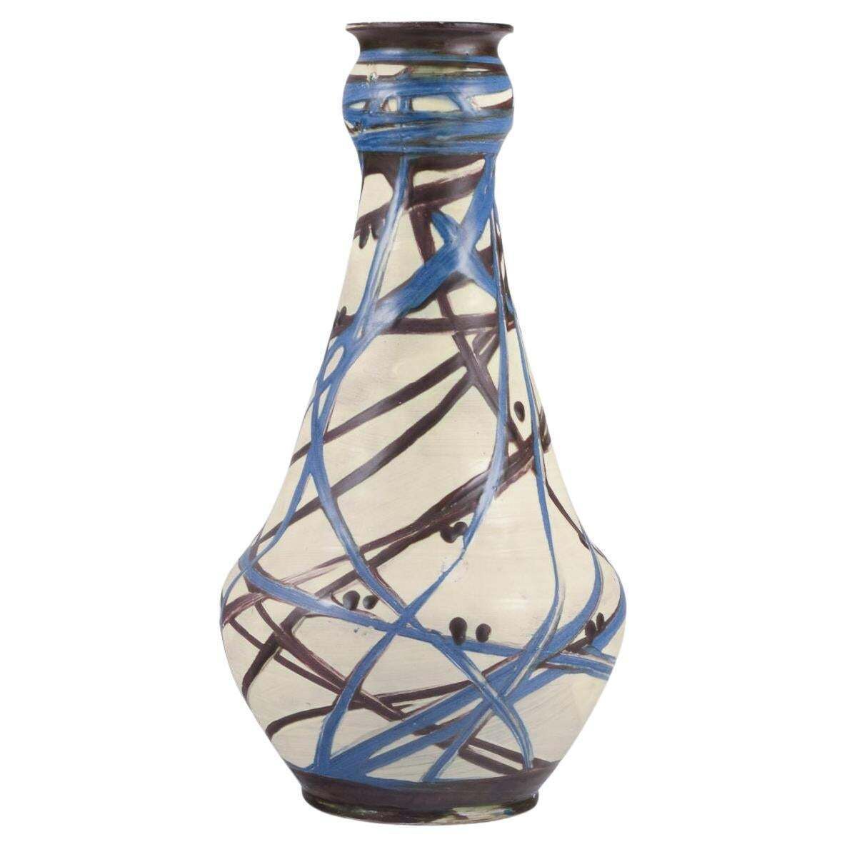 Kähler, Denmark. Large Floor Vase In Ceramic. 1930s