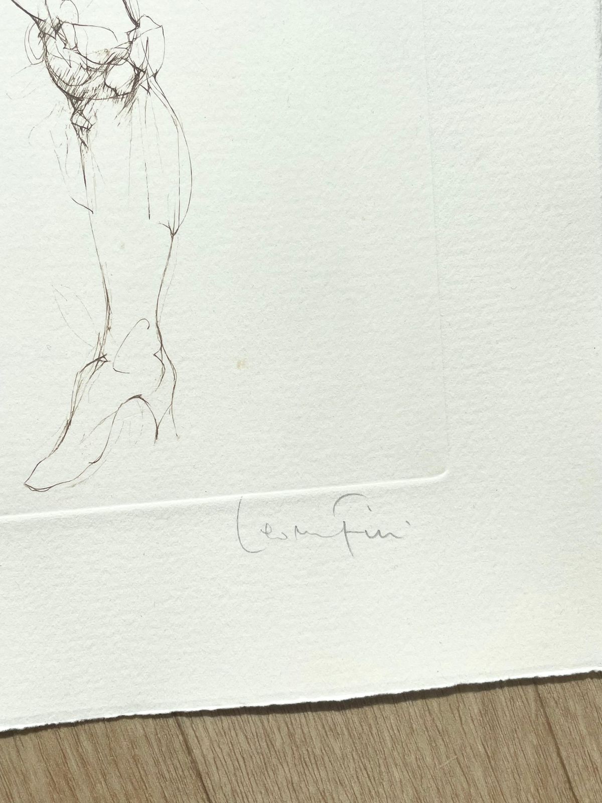 Leonor Finileonor Fini, King, Rare Lithograph On Arches Paper, Circa 1980circa 1970 photo for sale