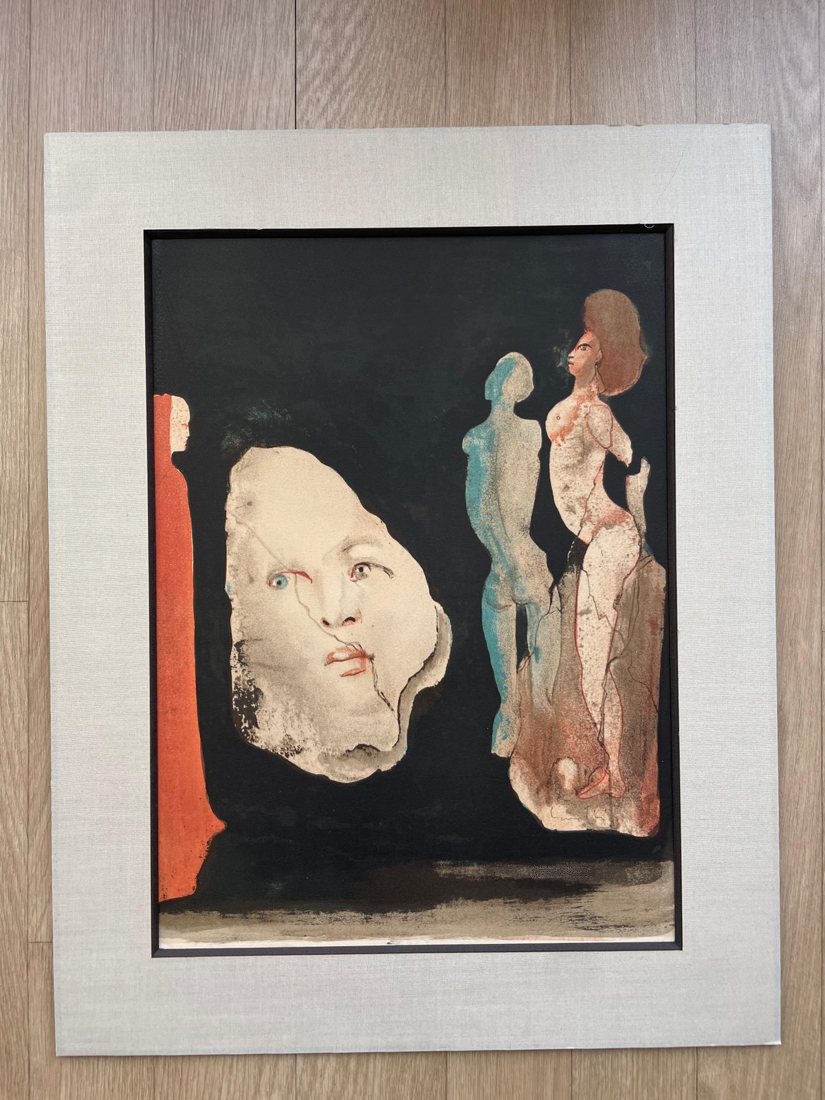 Leonor Finileonor Fini, Original Lithograph From Satiricon, 1970circa 1970 photo furniture