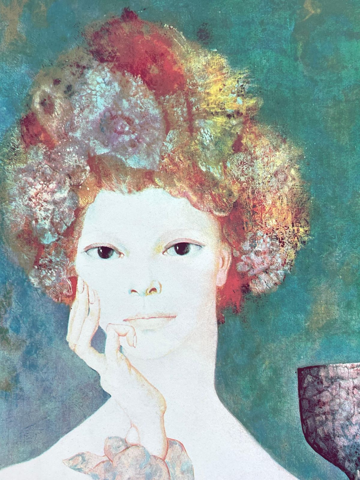 Leonor Finileonor Fini, Rare Original Serigraph On Rives Paper, Circa 1970circa 1970 photo for sale