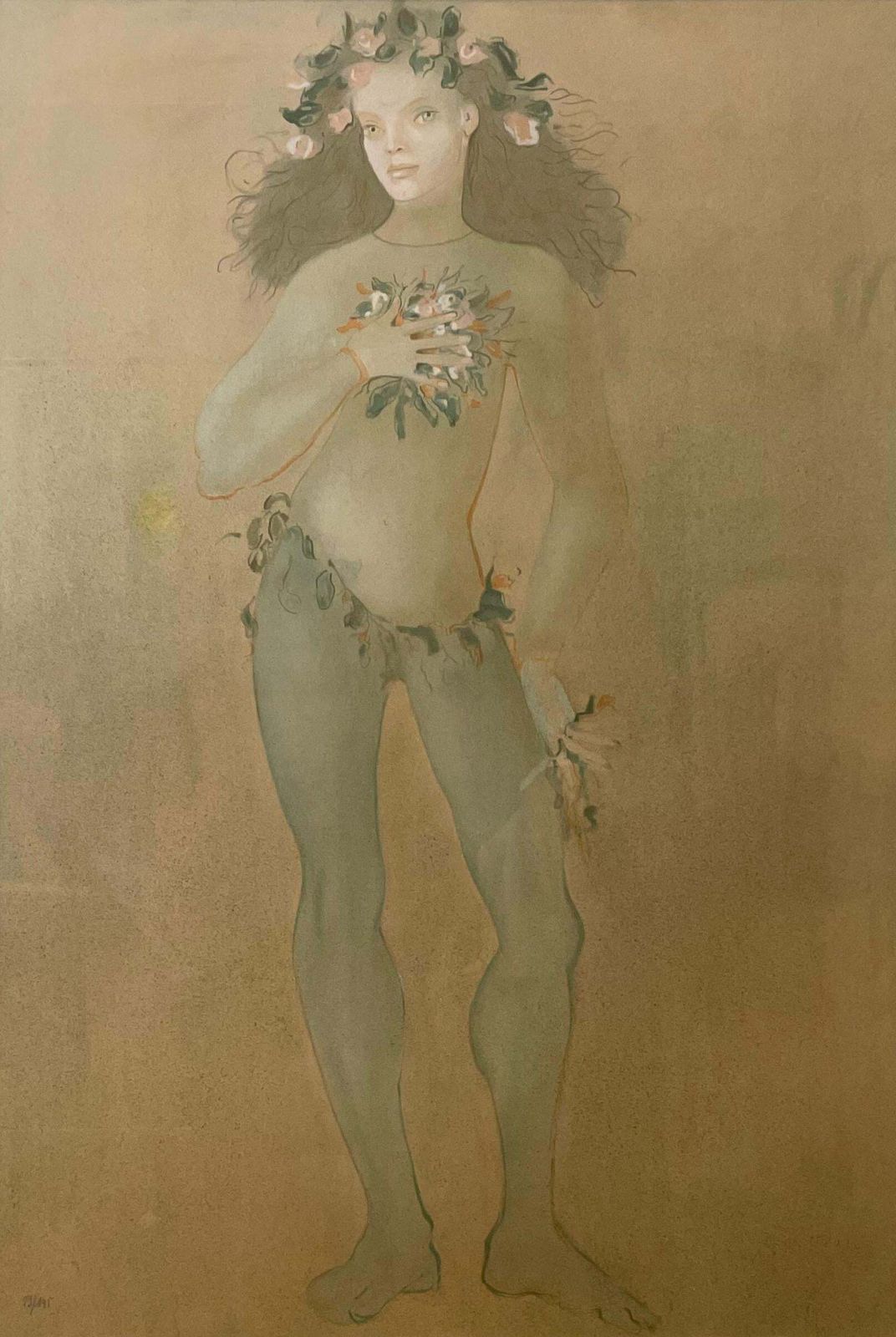 Leonor Finileonor Fini, Rare Original Lithograph On Paper, Circa 1970circa 1970