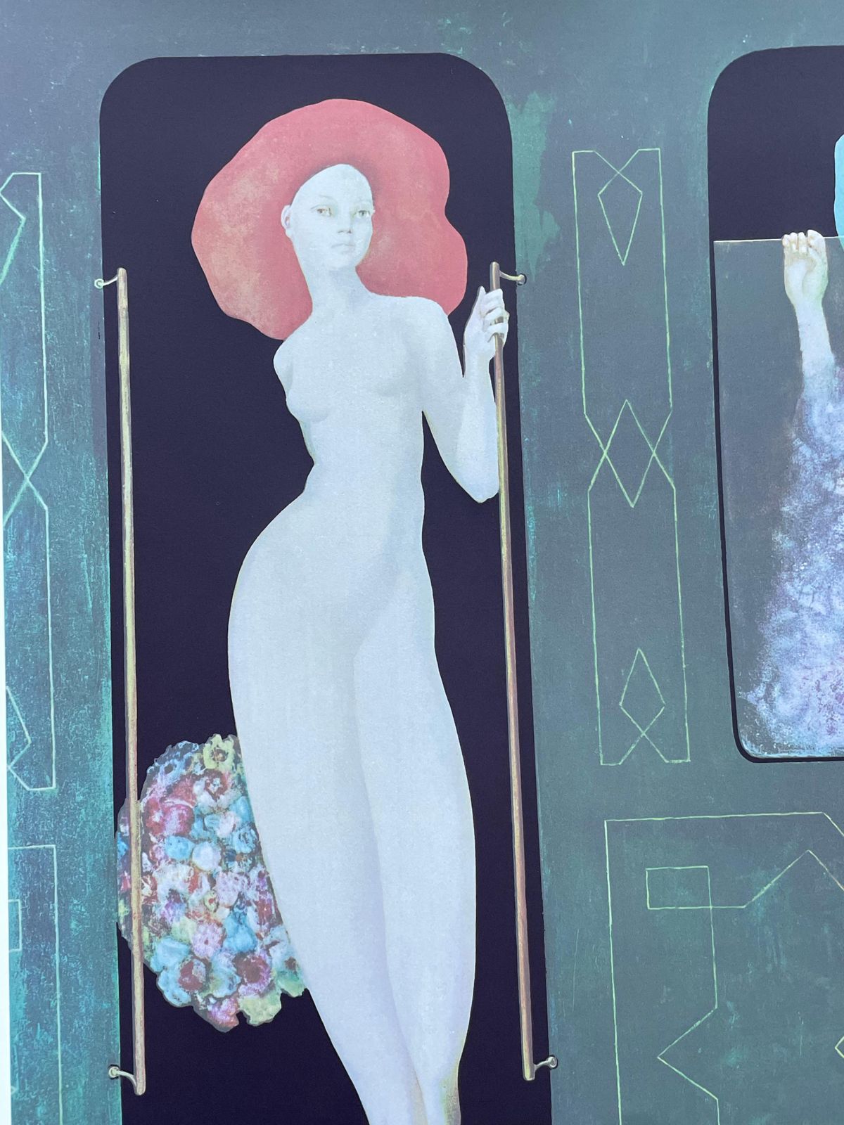 Leonor Finileonor Fini, Rare Original Serigraph On Rives Paper, Circa 1970circa 1970 photo furniture