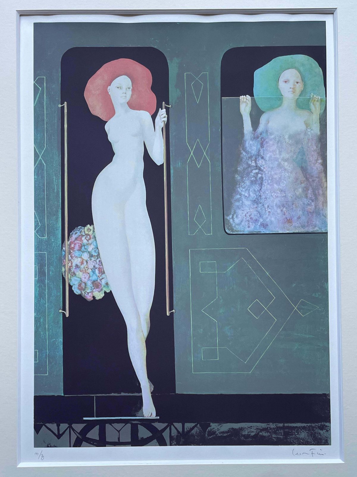 Leonor Finileonor Fini, Rare Original Serigraph On Rives Paper, Circa 1970circa 1970 photo 4336.0