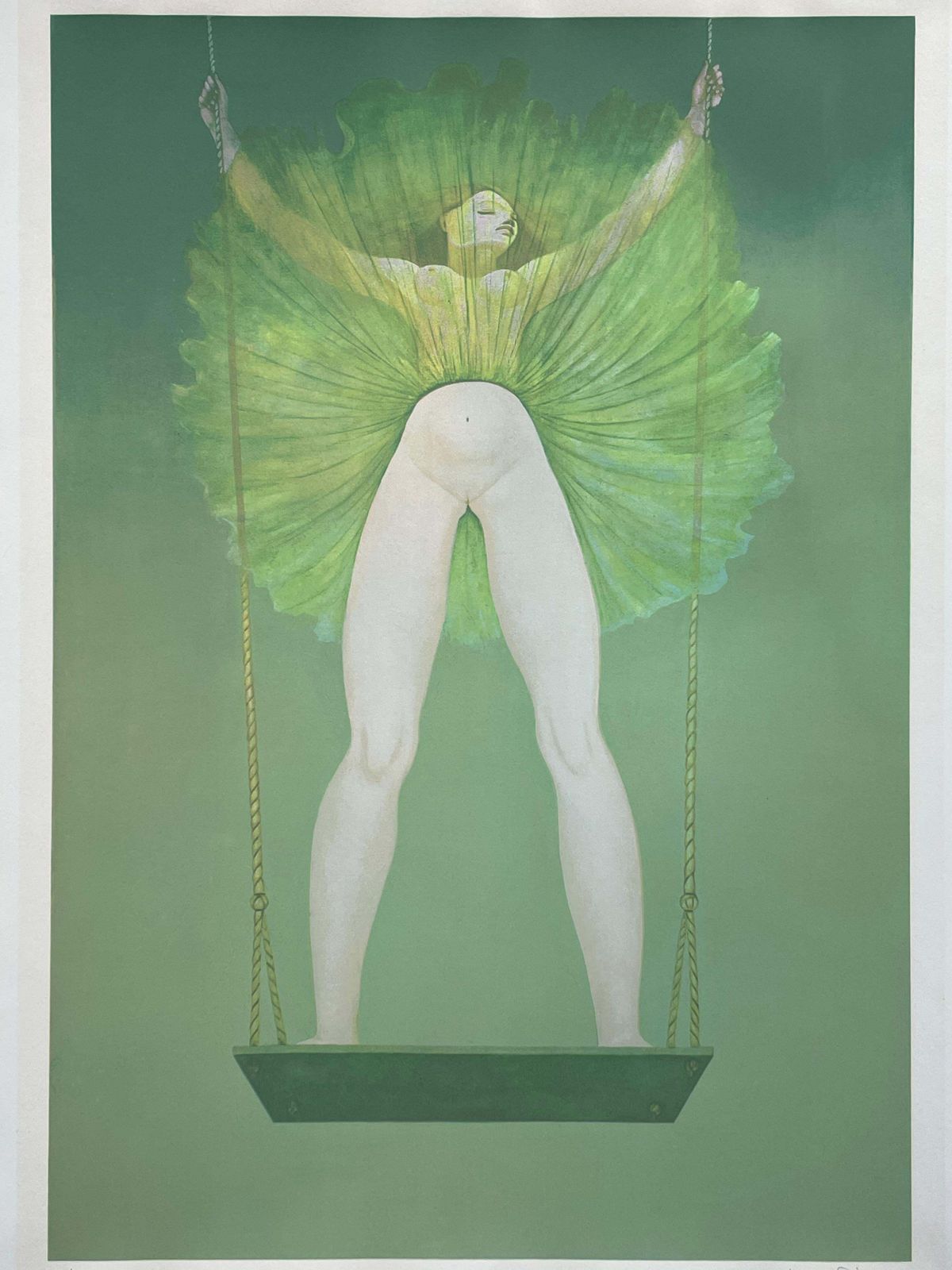 Leonor Finileonor Fini, Rare Original Serigraph On Rives Paper, Circa 1970circa 1970 photo furniture