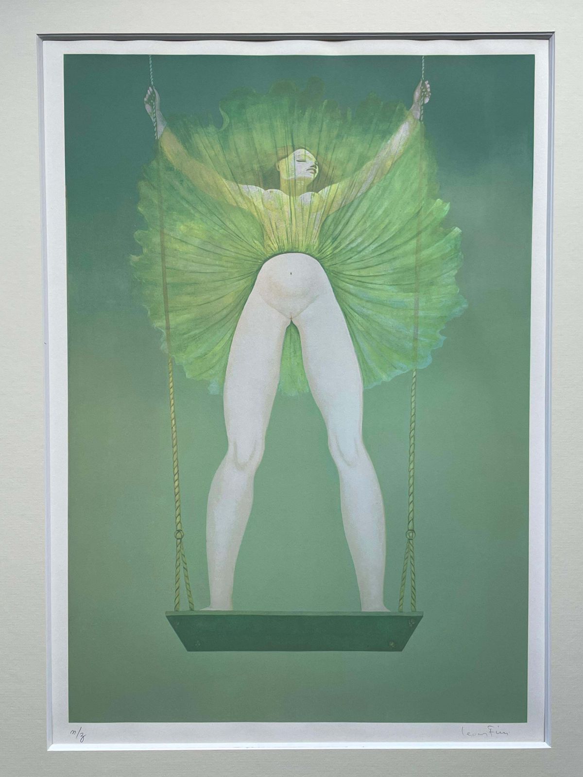 Leonor Finileonor Fini, Rare Original Serigraph On Rives Paper, Circa 1970circa 1970 photo for sale