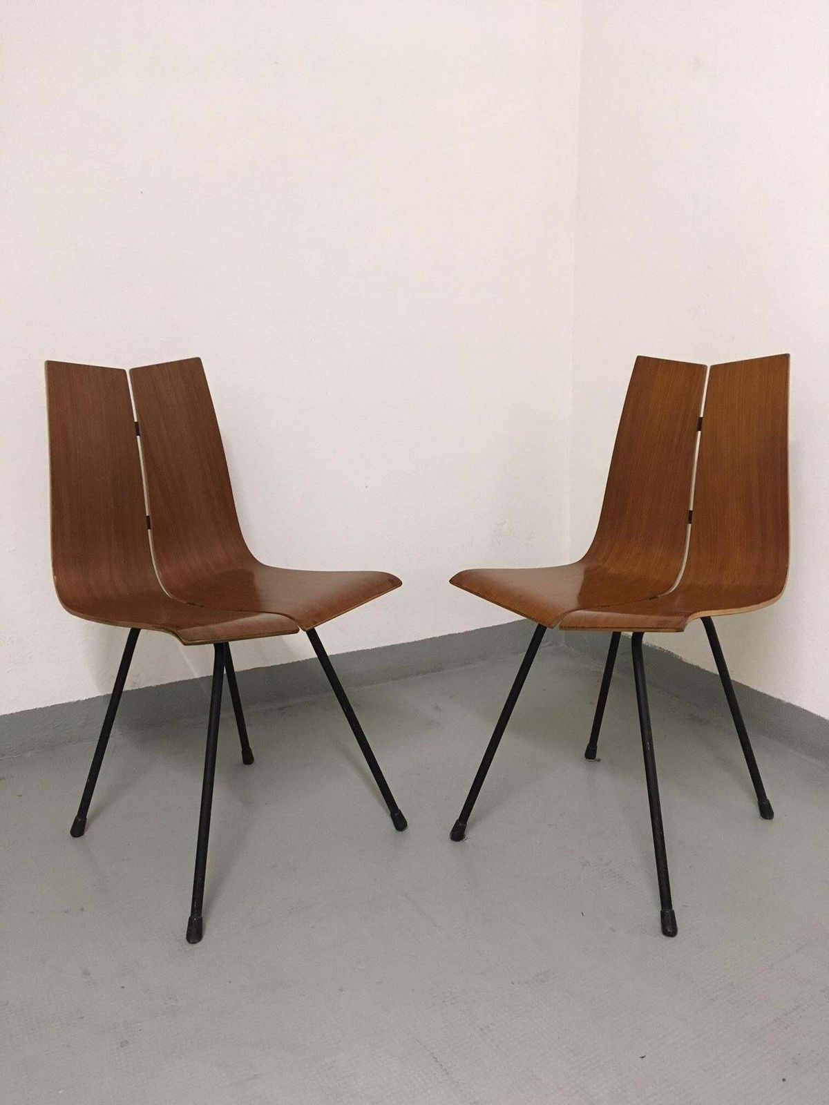 Hans Bellman Pair Of Teak "Ga" Chairs, 1954 photo furniture