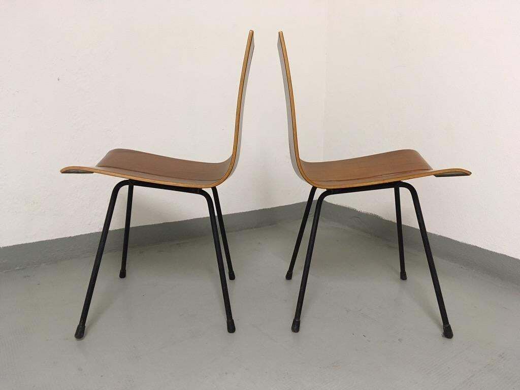 photo vinterior Hans Bellman Pair Of Teak "Ga" Chairs, 1954