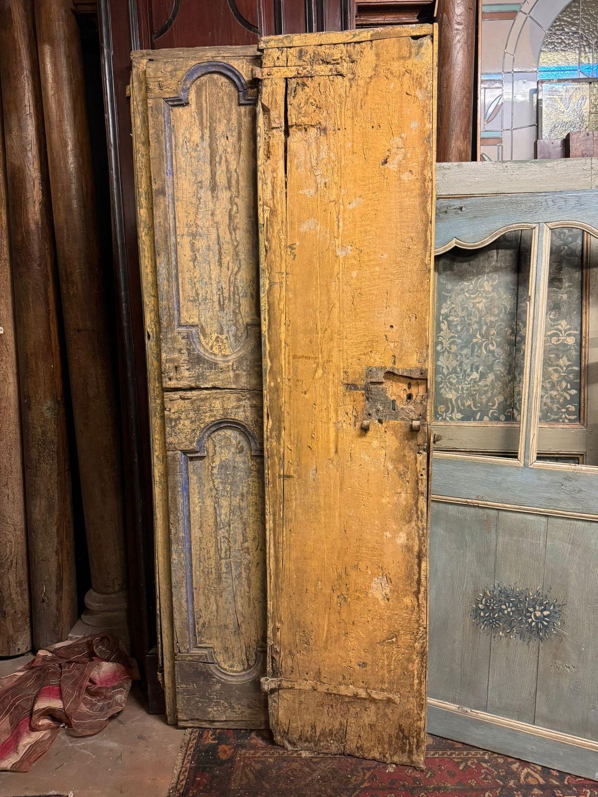 Porta Doppio Battente Da Interno In Prima Patina, Italia photo 3026.0