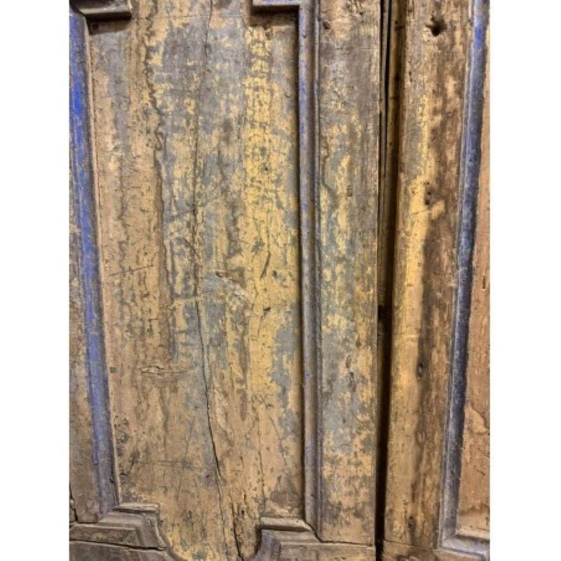 photo for sale Porta Doppio Battente Da Interno In Prima Patina, Italia
