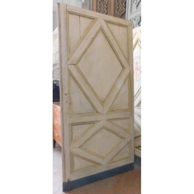 photo furniture N.2 Single Leaf Doors Lacquered Wood, Not Identic Painted Dancing Angels, Taly