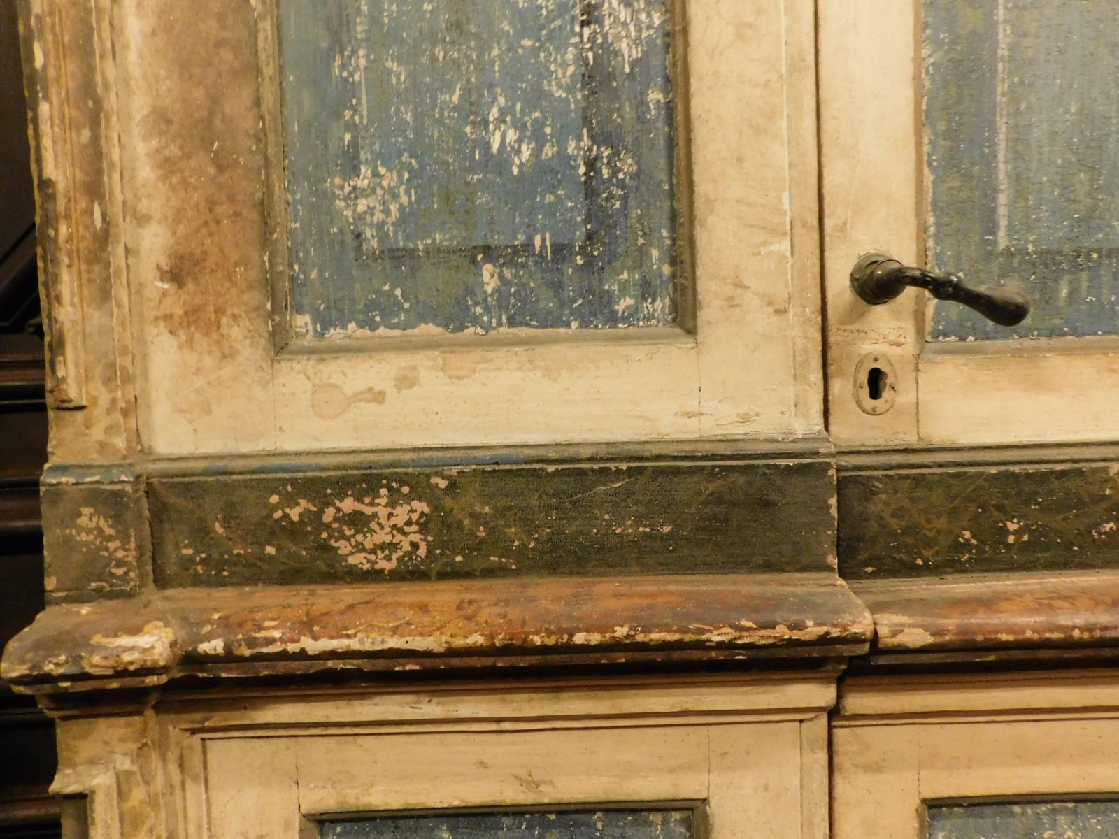 7080.0 Set Of 2 Interior Doors In First Lacquer With Two Doors Each, Italy photo