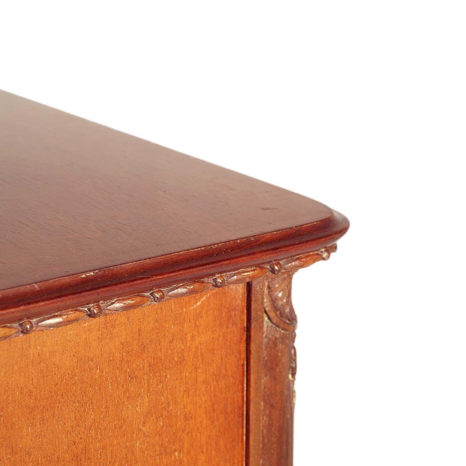 1930s Open Bookcase In Neoclassical Carved Valnut, By Bassano's Ebanistery photo Furniture