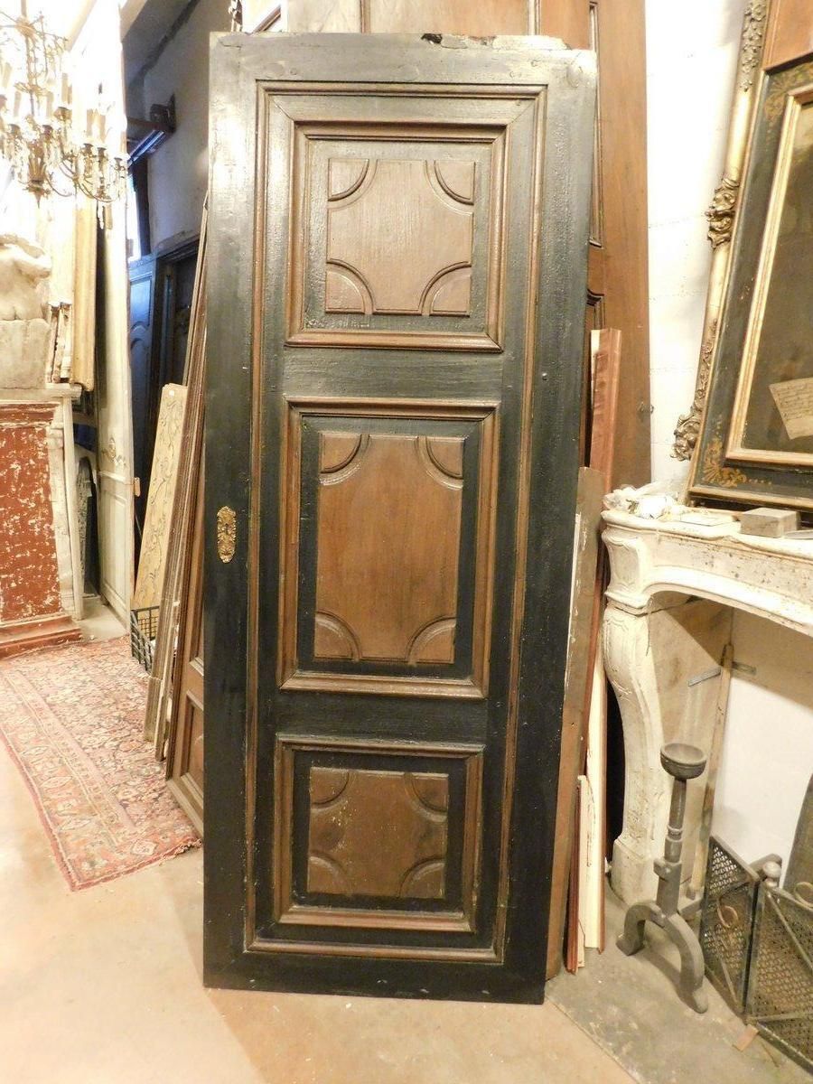 Entrance Door, Carved And Lacquered Walnut Door, Italy photo furniture