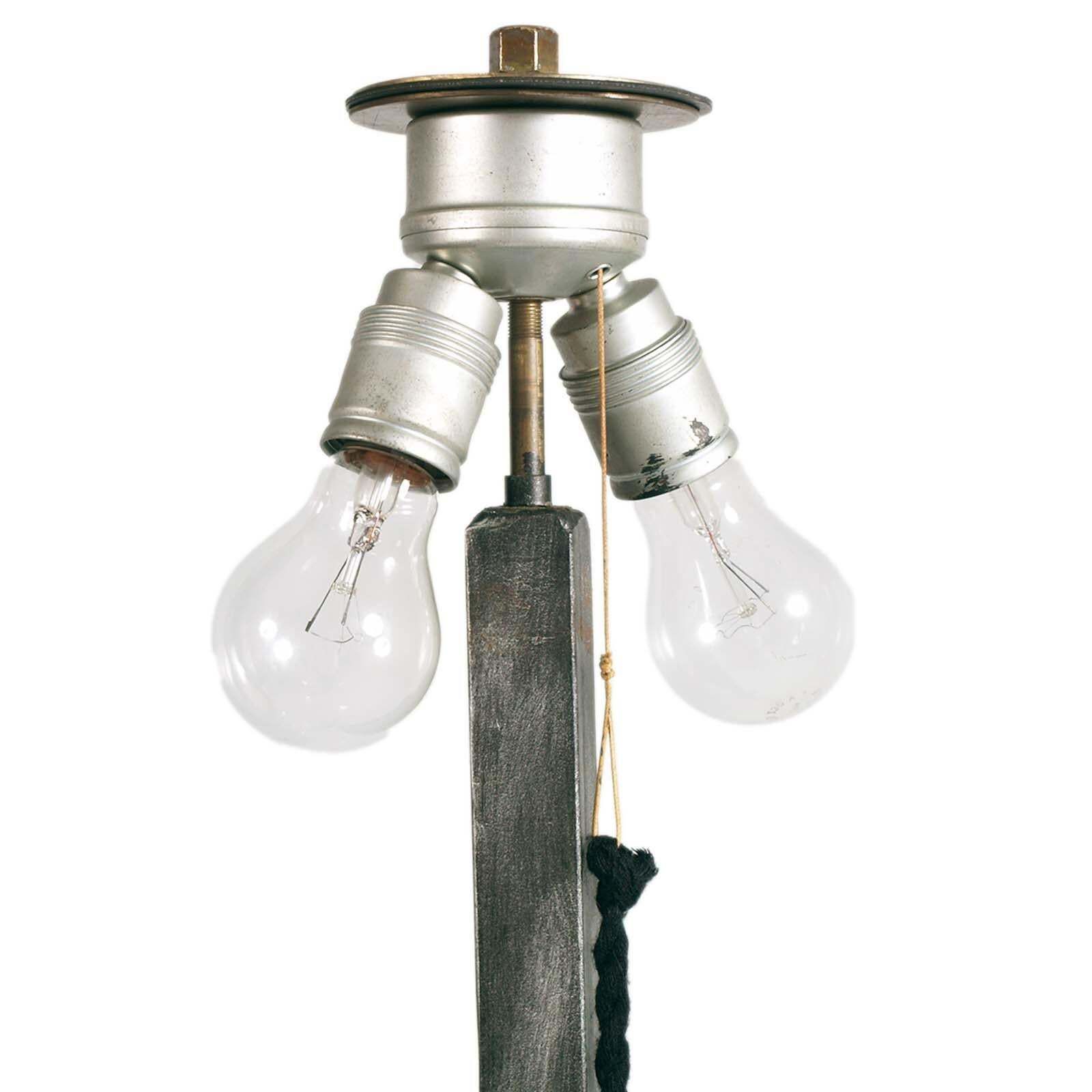 Lampada Da Pavimento In Ferro Battuto , Tirolo Anno 1938 photo 2634.0