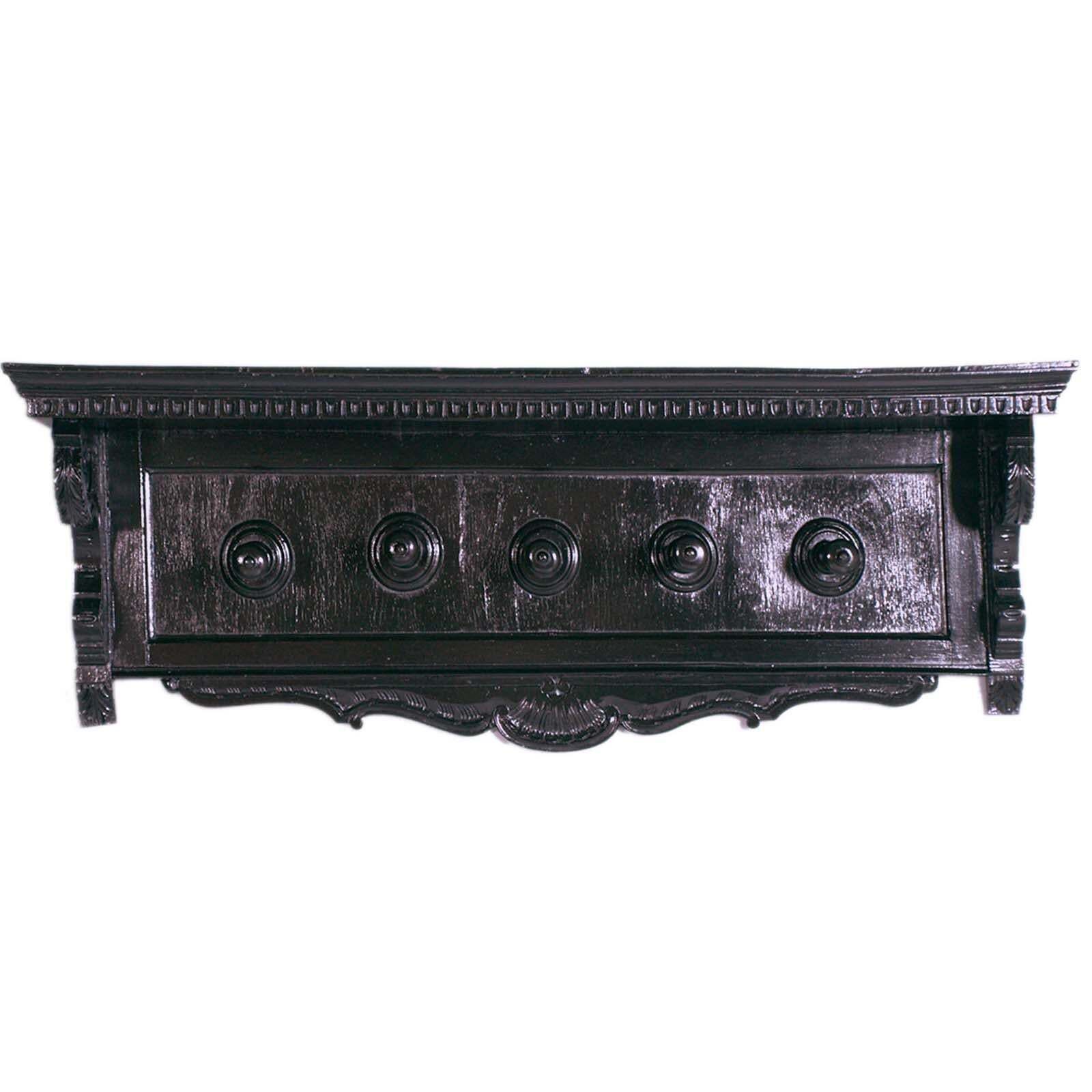 Early 1900s Carved Ebonized Walnut, By Dini & Puccini, Cascina, Tuscany, Italy photo furniture