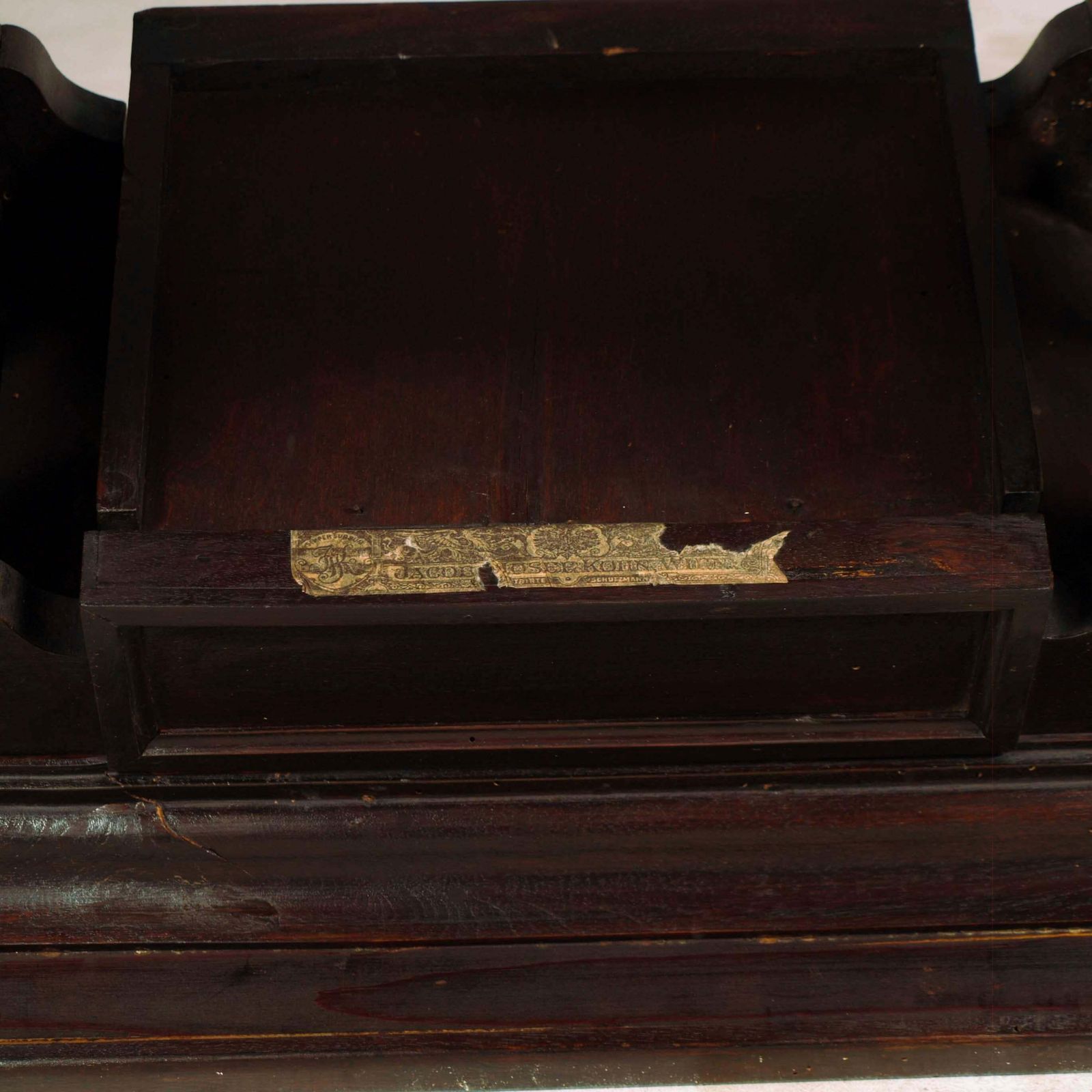 Late 19th Century, Console , Side Table By Jacob & Josef Kohn Wien, In Walnut photo vintage
