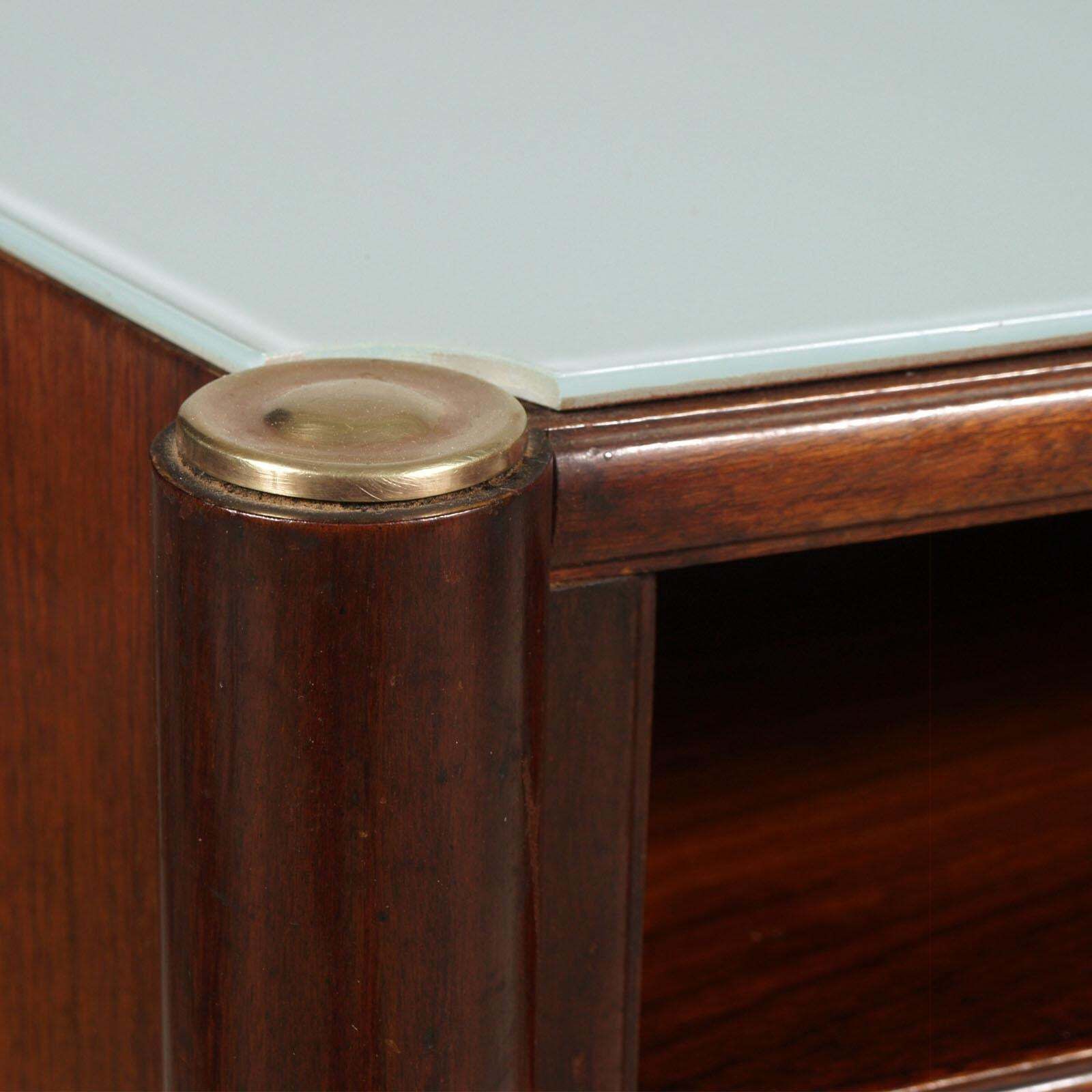 Mid Century Modern Pair Pier Luigi Colli Nightstands, By Permanente Cantù, Italy photo buy