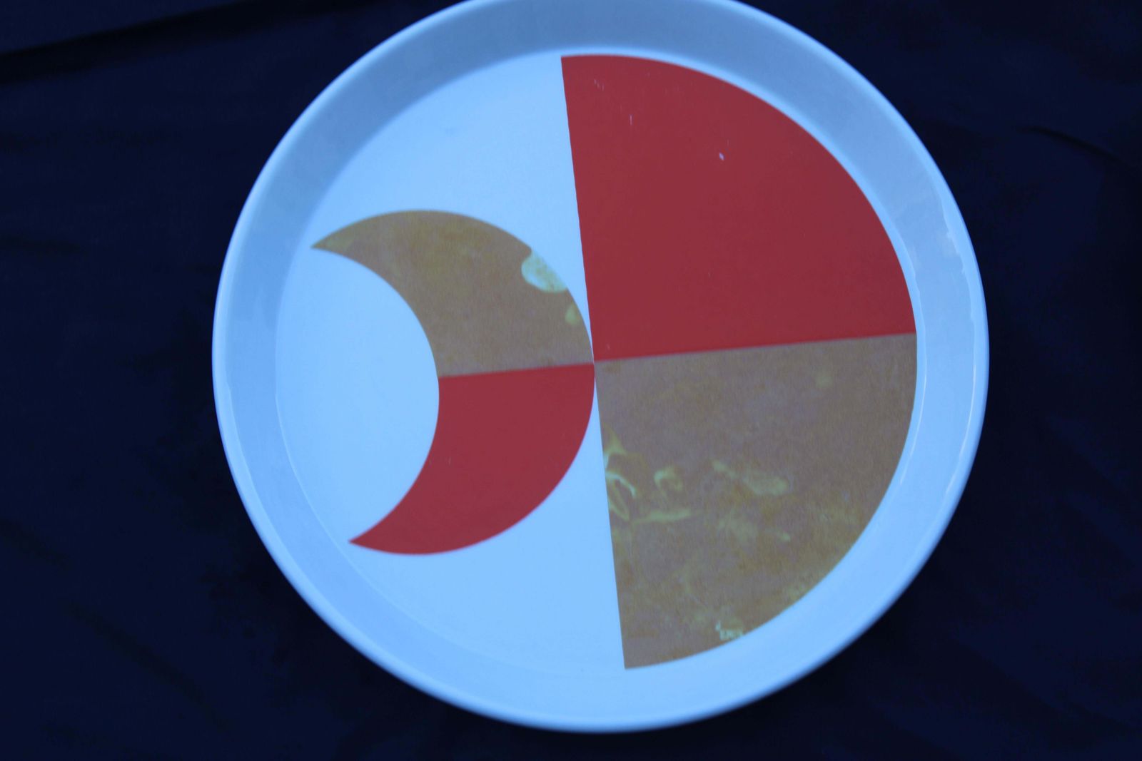 photo vintage Rare  Unica Collection Dishes Gio Ponti Franco Pozzi 1960 27 Pieces Multicolor